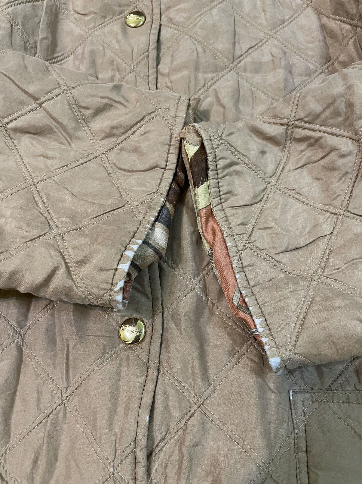 Salvatore Ferragamo Vintage Salvatore Ferragamo Button Up Jacket Size US M / EU 48-50 / 2 - 7 Thumbnail