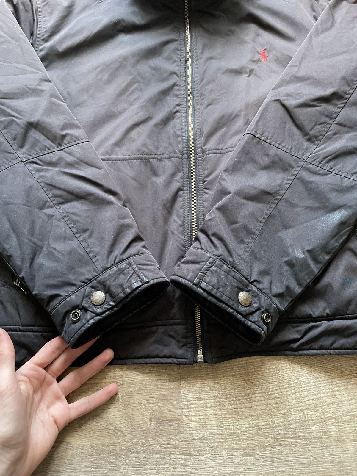 Polo Ralph Lauren Vintage Polo Ralph Lauren Full Zip Hidden Hood Jacket Size US XXL / EU 58 / 5 - 13 Thumbnail