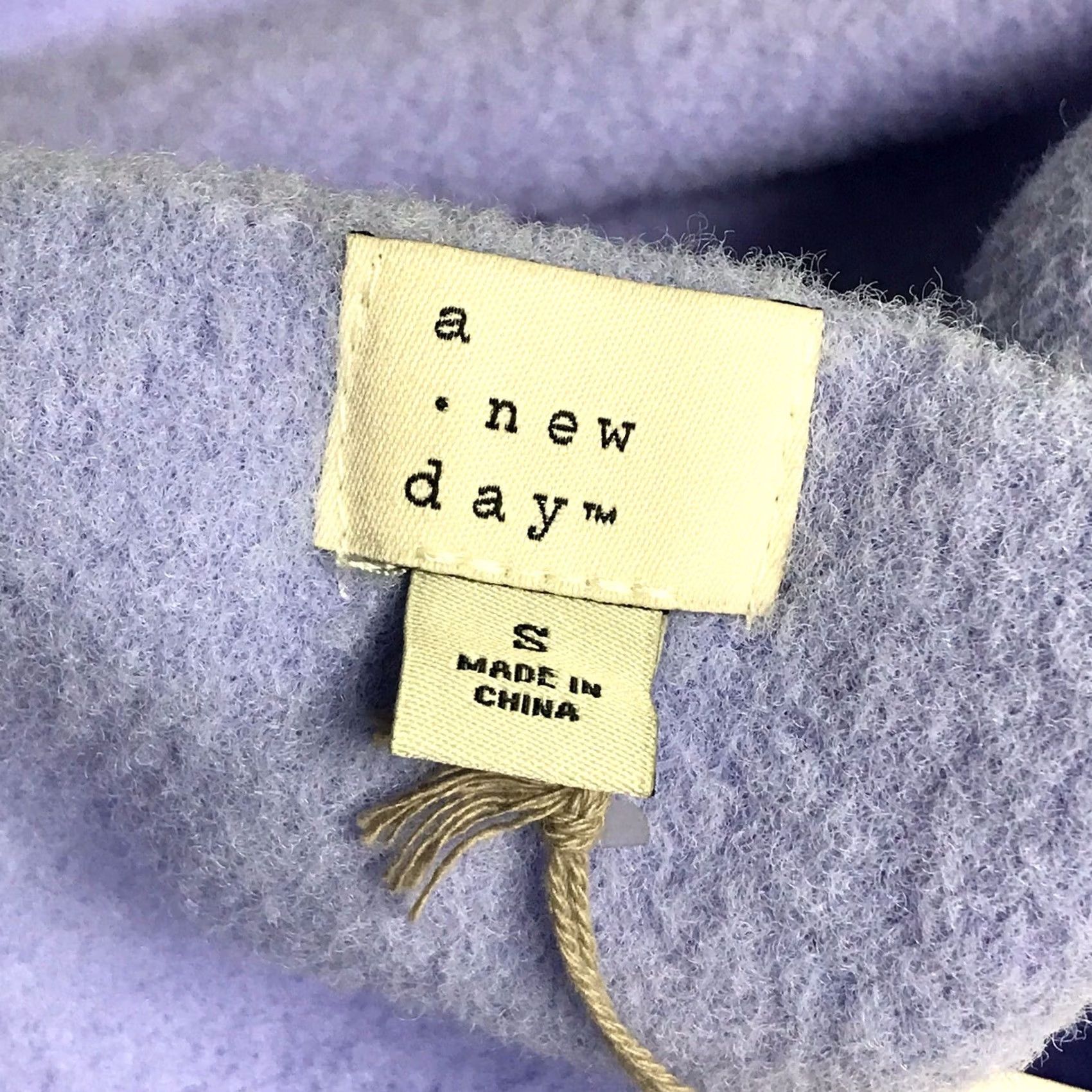 Vintage A New Day Women Cardigan Sweater & Cropped Tank Top Set S Purple Fuzzy Cardigan Cropped Tank Top V-Neck Sleeves Long Vintage: No Size S / US 4 / IT 40 - 3 Thumbnail