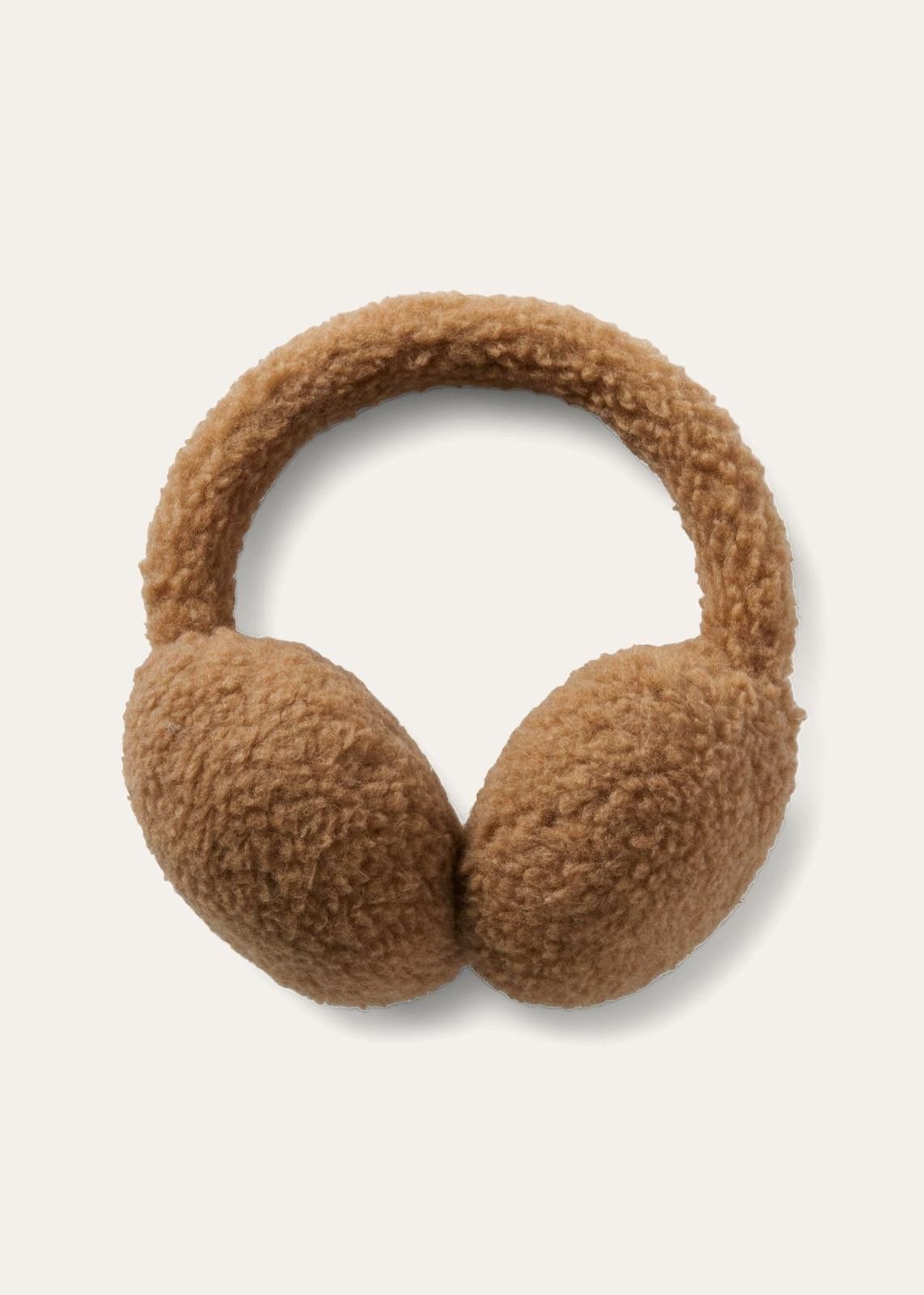 Loro Piana o1srvl11e0325 FAN4625 Size: OS Ear Muffs in Brown Size ONE SIZE - 1 Thumbnail