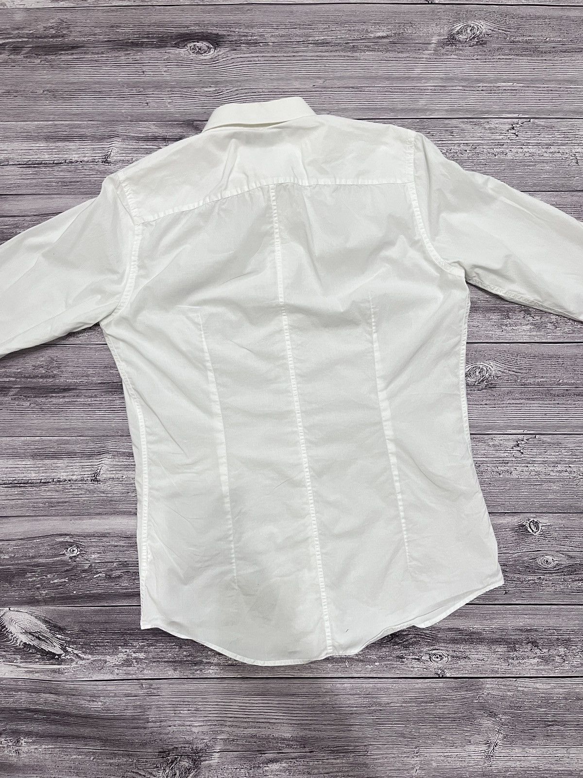 Dolce & Gabbana Dolce & Gabbana Martini White Dress Shirt Made in Italy Size M / US 6-8 / IT 42-44 - 2 Thumbnail