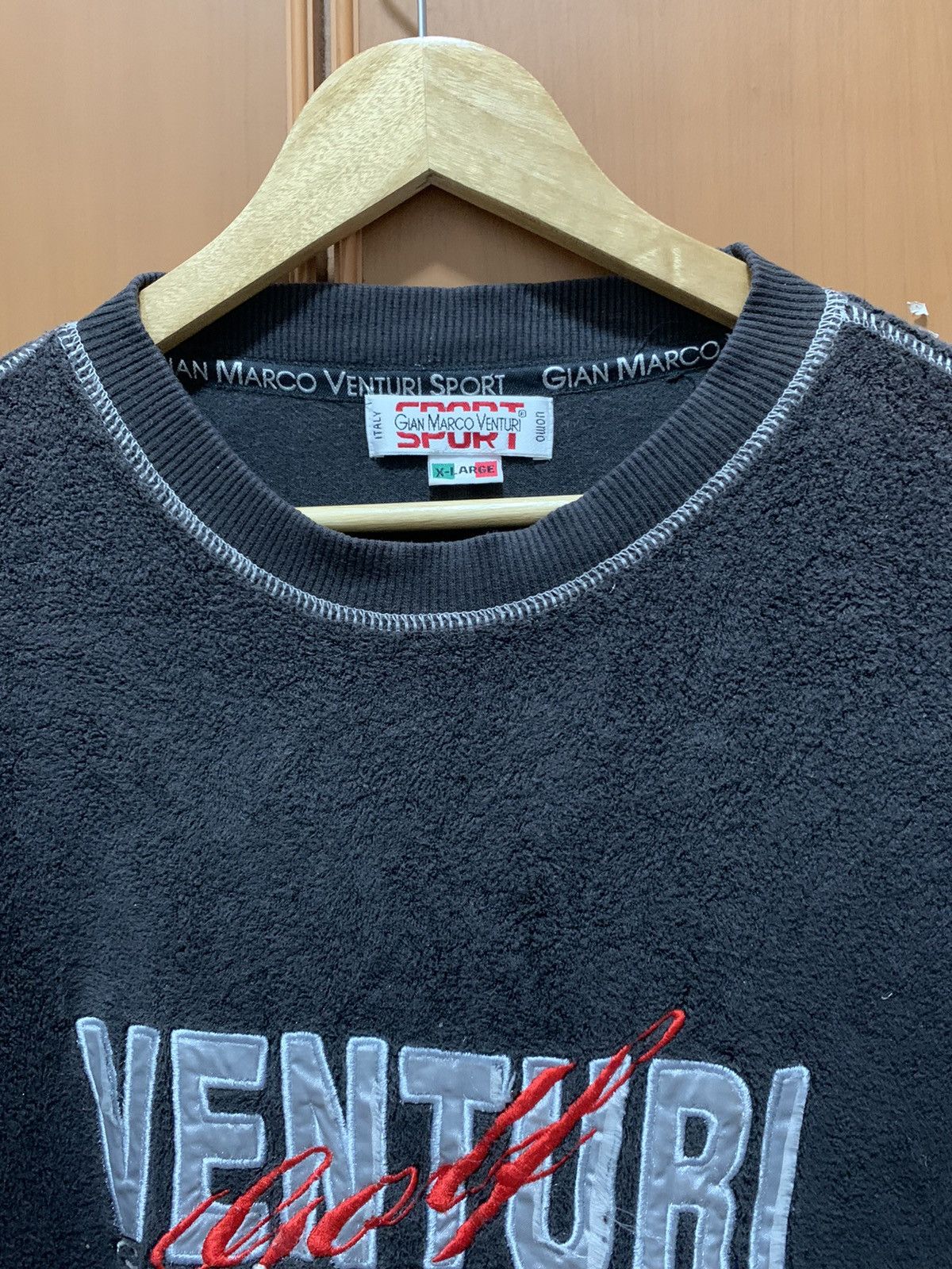 GianMarco Venturi Vintage Gianmarco Black XL Sweatshirt Size US XL / EU 56 / 4 - 4 Thumbnail
