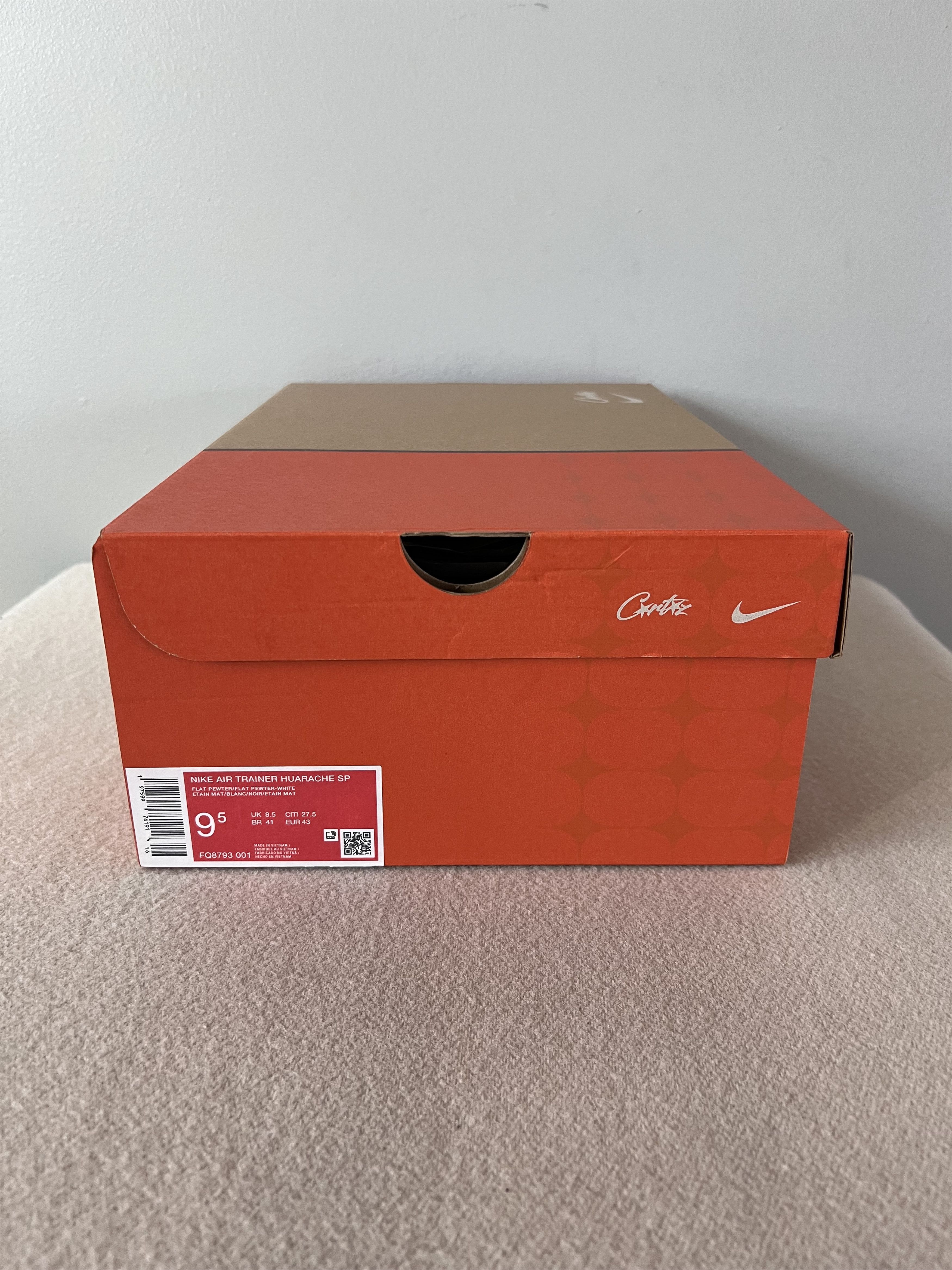Corteiz × Nike Corteiz Nike Air Trainer Huarache SP in Grey Size US 9.5 / EU 42-43 - 8 Thumbnail