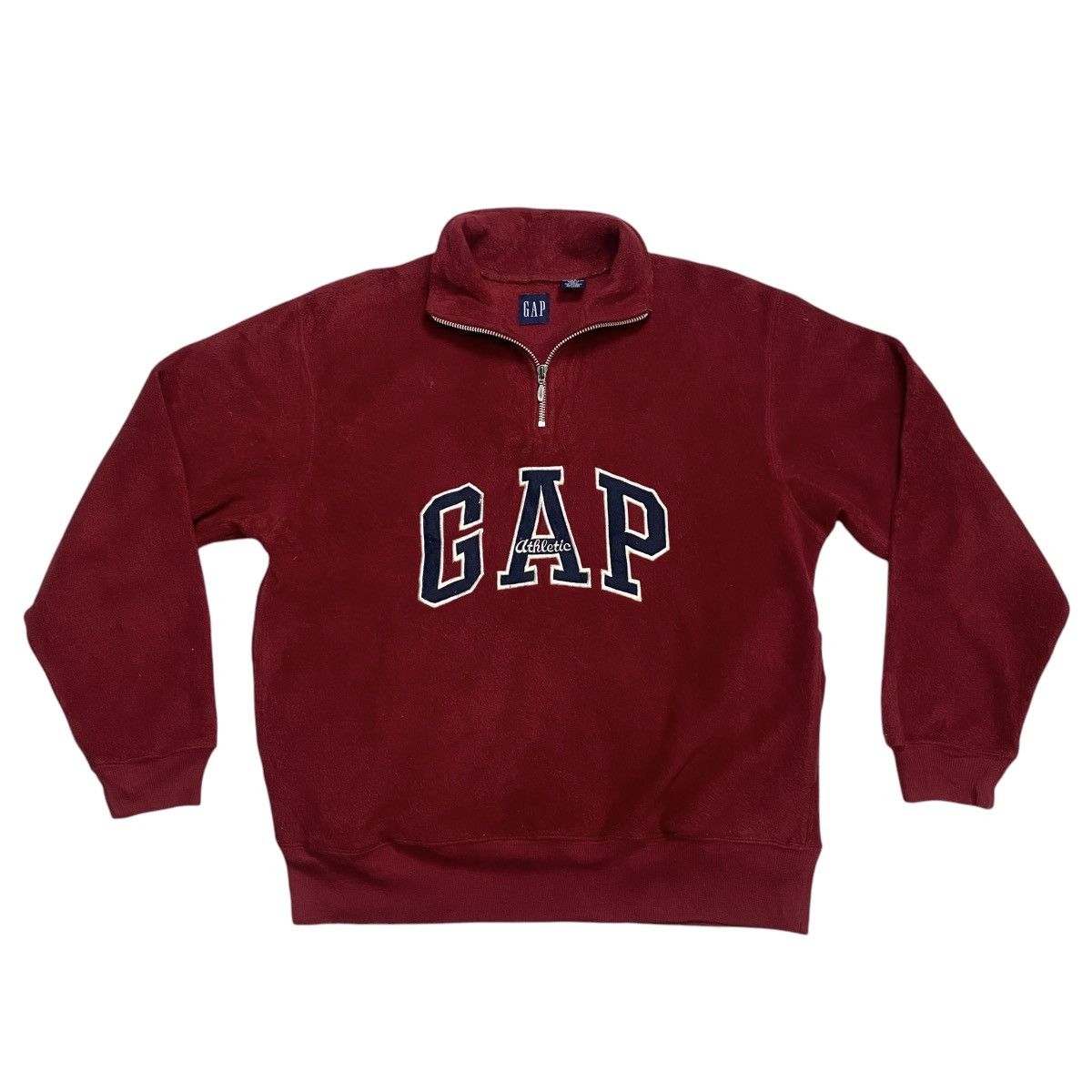 Gap × Vintage Vintage Gap Embroidered Logo Half Zipper fleece Size US XS / EU 42 / 0 - 7 Thumbnail