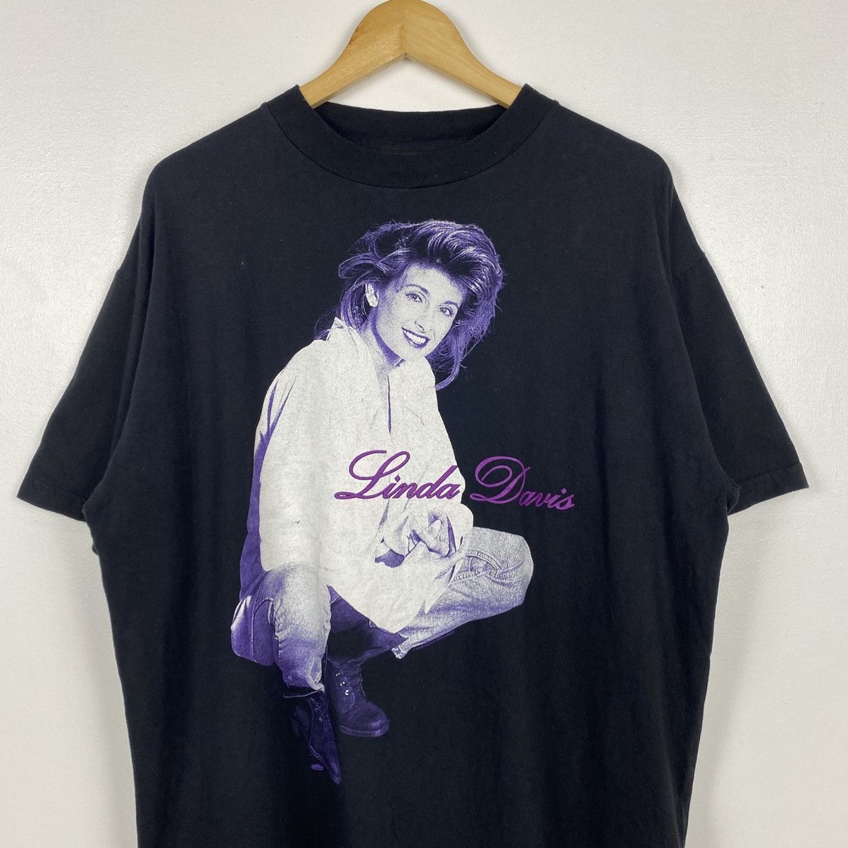 Band Tees × Vintage 90s Linda Davis T-Shirt Print Size US XL / EU 56 / 4 - 3 Thumbnail