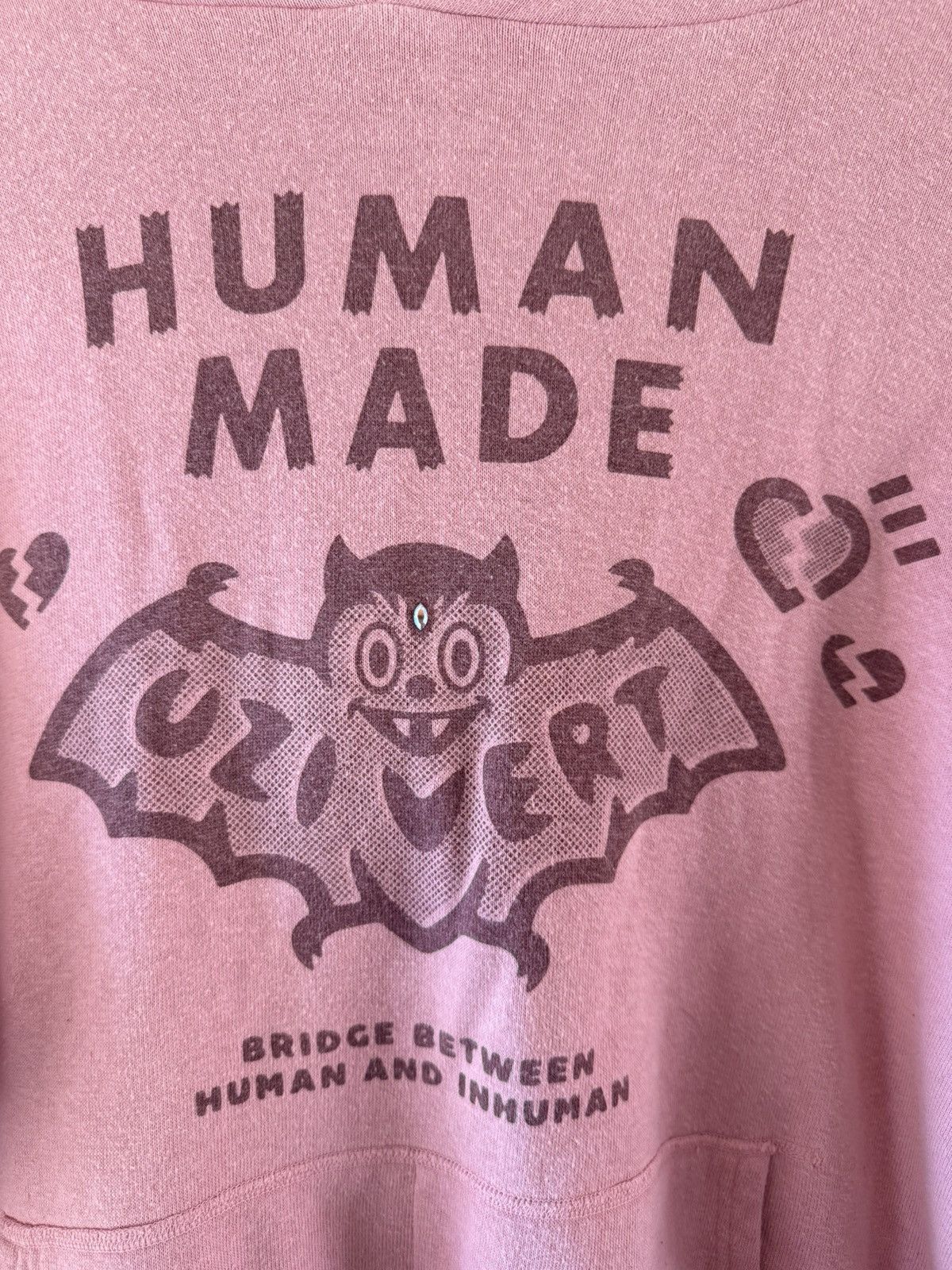 Human Made Human Made x Lil Uzi Vert Pink Bat Hoodie — ultra‑rare, Size US L / EU 52-54 / 3 - 2 Thumbnail