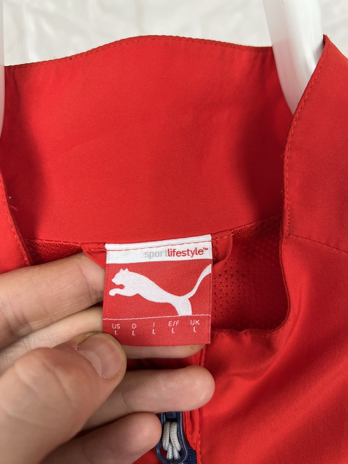 Puma × Vintage Authentic Arsenal Windbreaker size L Size US L / EU 52-54 / 3 - 7 Thumbnail