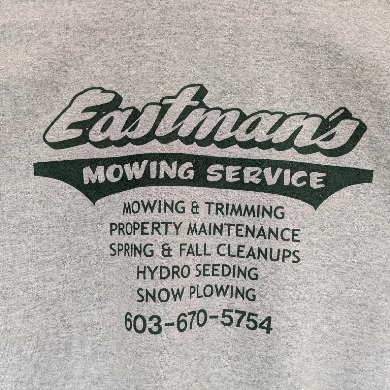 American Apparel × Gildan EASTMANS Mowing Service Jumper Sweatshirt Size US M / EU 48-50 / 2 - 6 Thumbnail