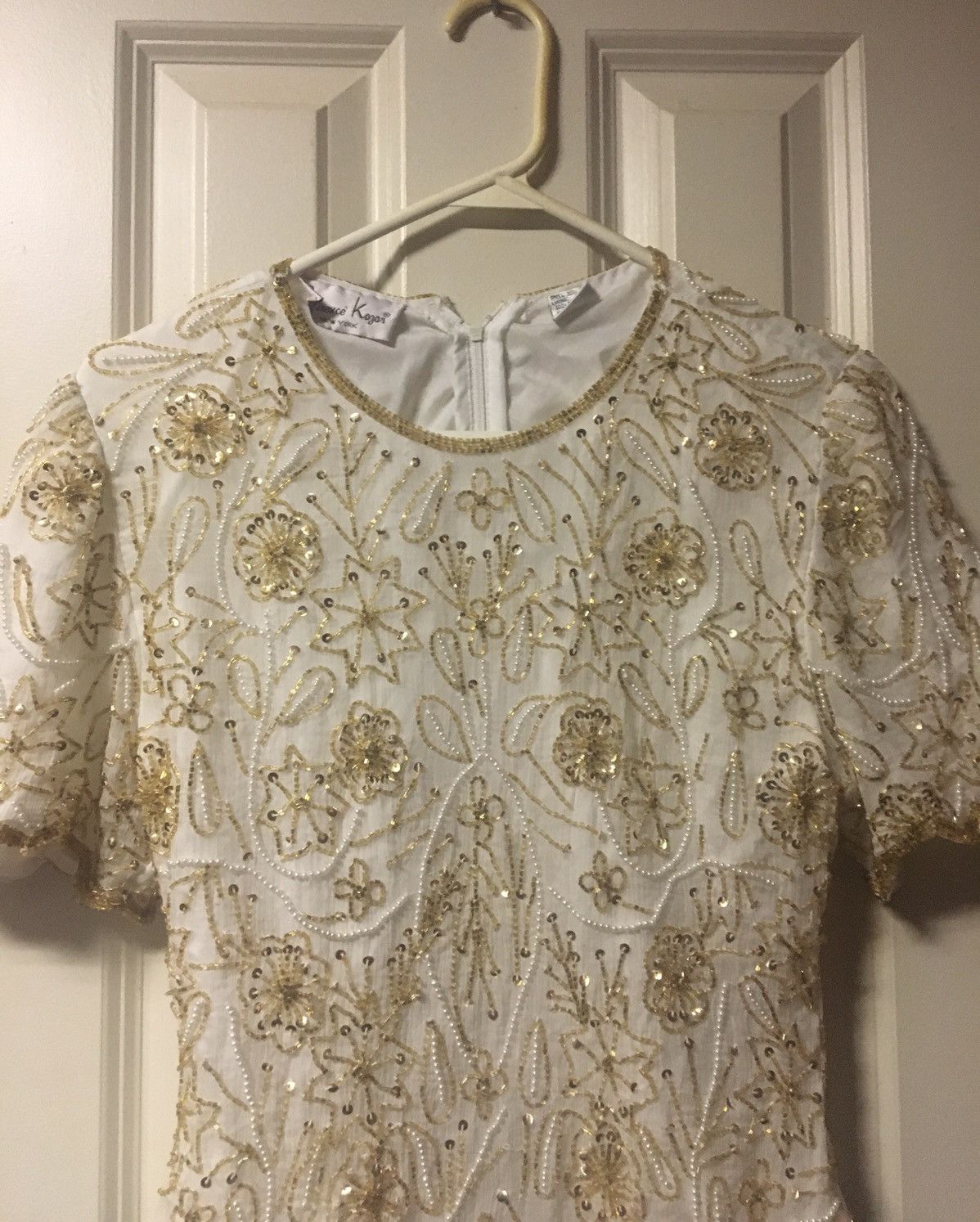 Vintage New Vintage Womens Laurence Kazar Silk Top Petite Medium Size M / US 6-8 / IT 42-44 - 5 Thumbnail