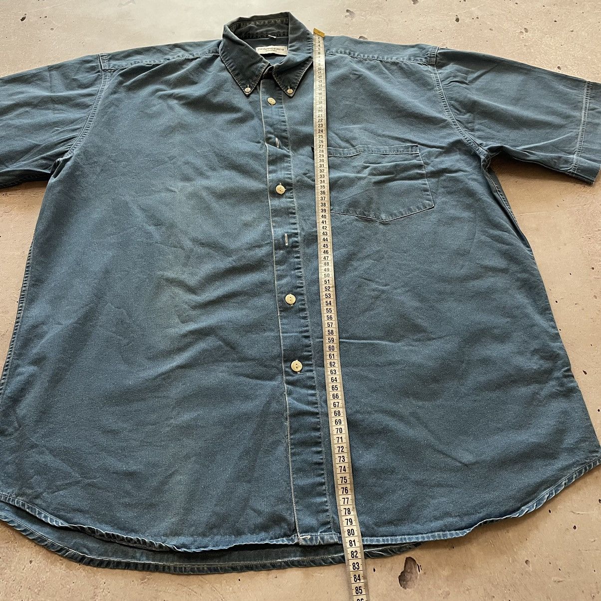 Vintage × Yves Saint Laurent 90’s Jeans YSL Shirt Denim Summer YSL Tee Size US XXL / EU 58 / 5 - 3 Thumbnail