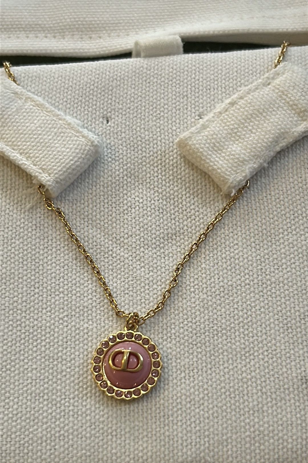 Dior Christian Dior PETIT CD BAROQUE NECKLACE Gold-Finish Metal Size ONE SIZE - 6 Thumbnail