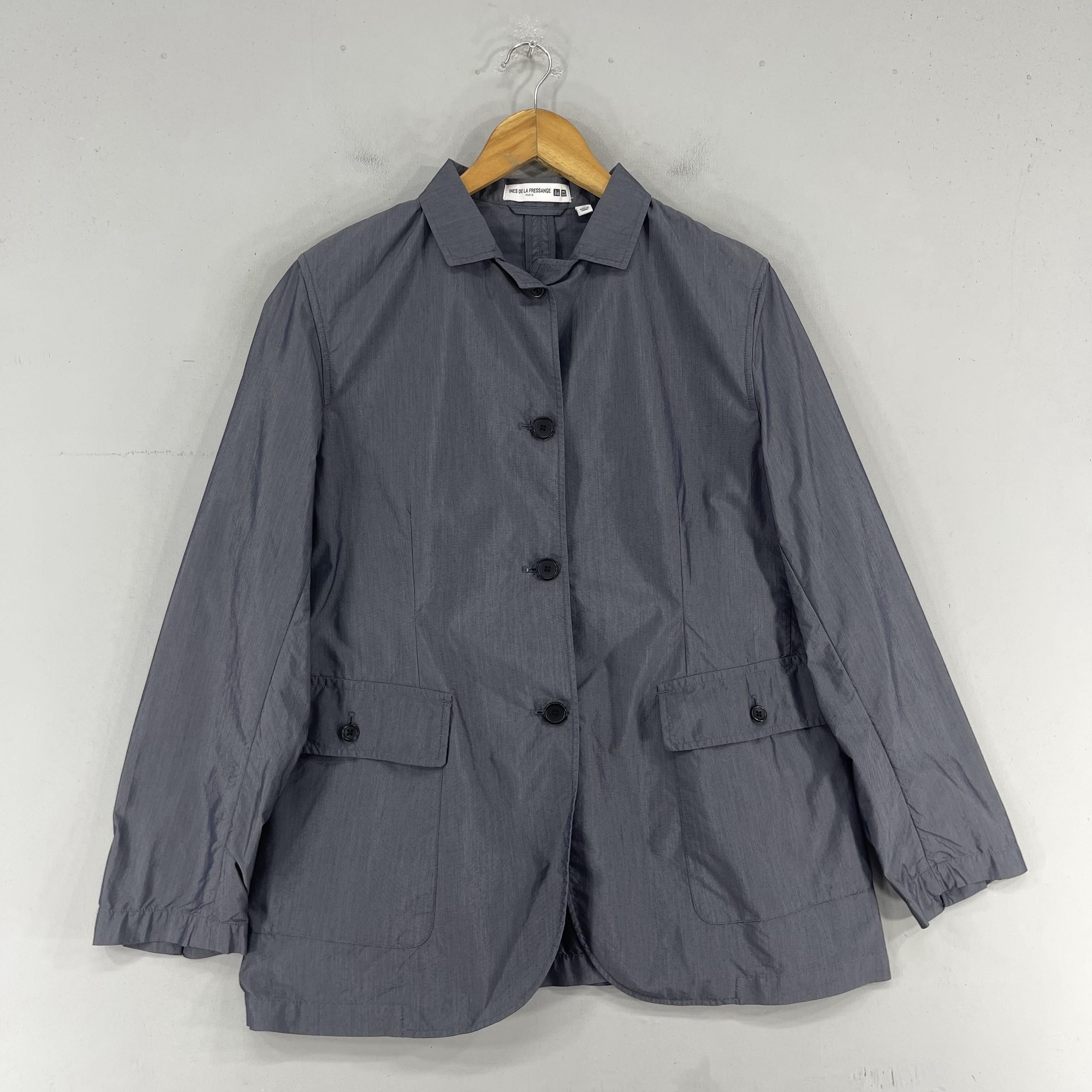 Japanese Brand × Uniqlo Uniqlo X Ines De la Fressange Paris Blazer Style Jacket Size M / US 6-8 / IT 42-44 - 4 Thumbnail