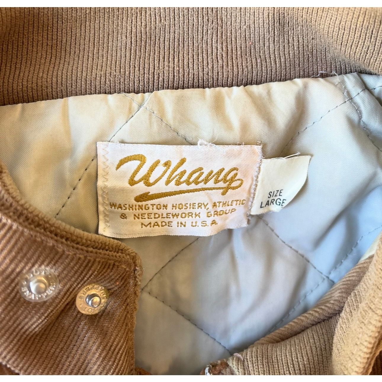 Vintage y2k vintage brown earthtone corduroy bomber jacket Size US L / EU 52-54 / 3 - 5 Thumbnail