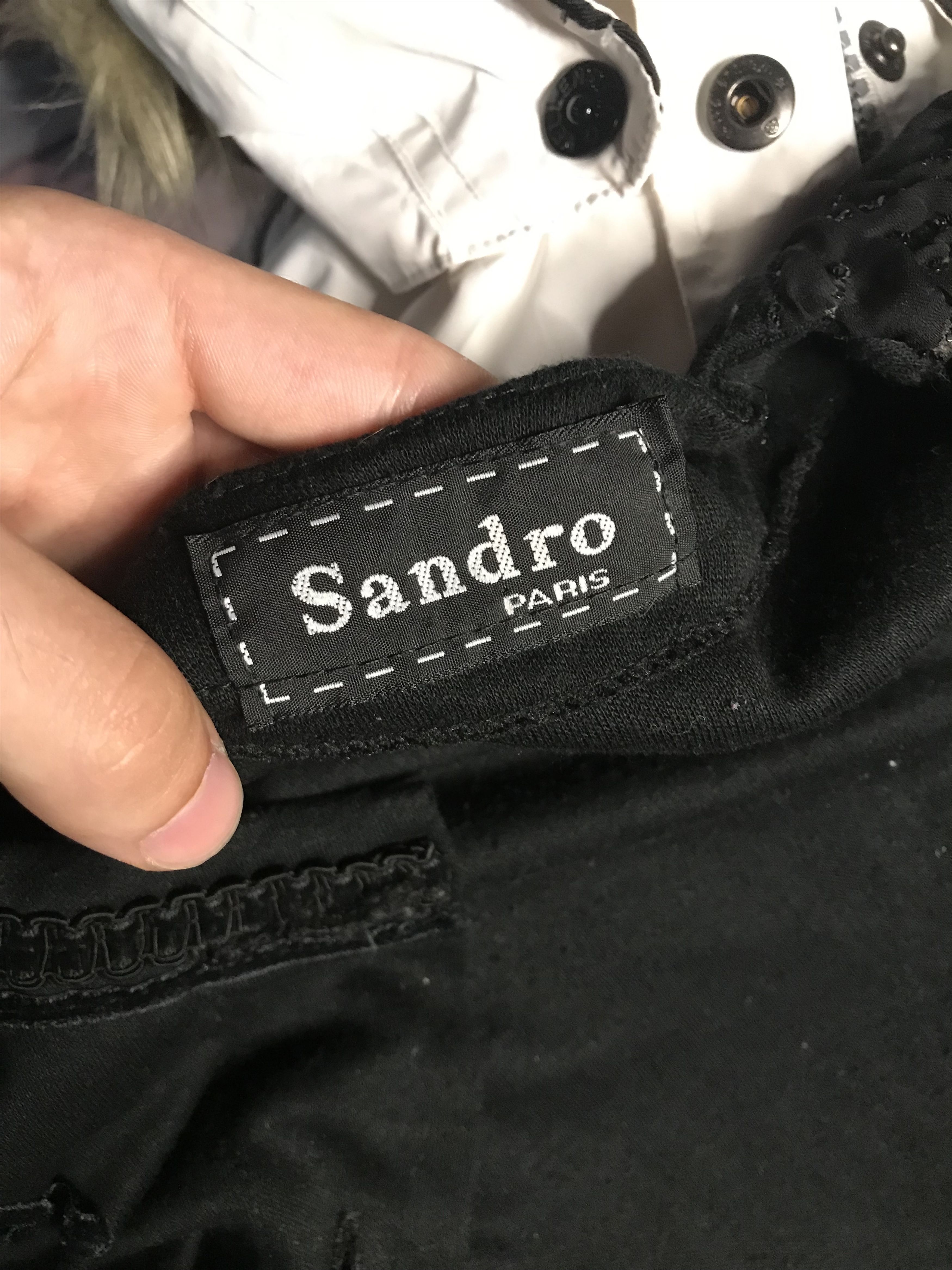 Sandro **Vintage Sandro Paris Unique Cardigan** Size L / US 10 / IT 46 - 4 Thumbnail