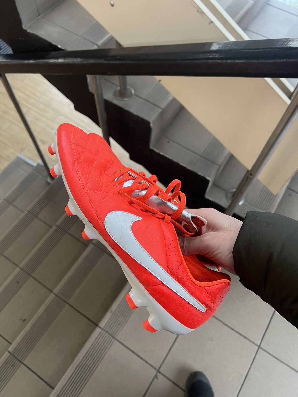 Nike VINTAGE NIKE TIEMPO FG SOCCER SHOES JERSEY BLOKECORE Y2K 90s Size US 11 / EU 44 - 1 Thumbnail