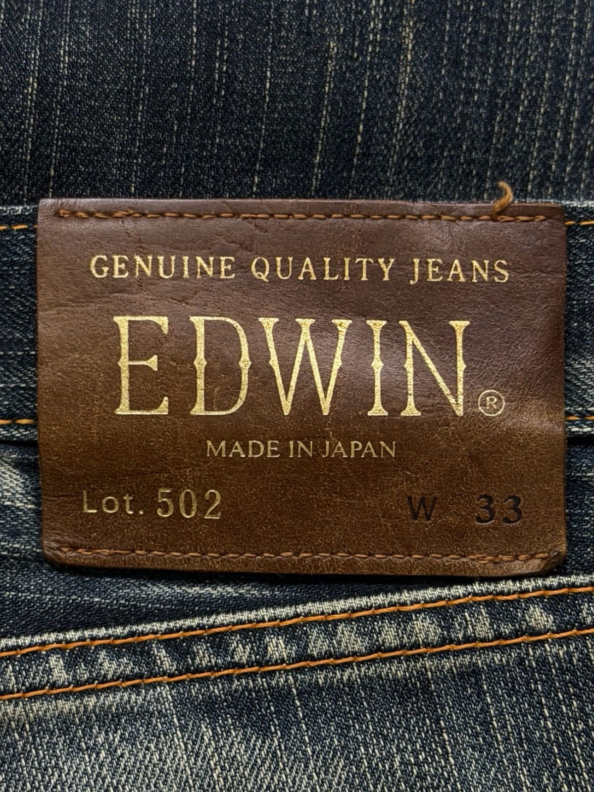 Edwin Vintage Edwin 502 Made In Japan | Vintage Mud Wash Denim W35 Size US 35 - 11 Thumbnail