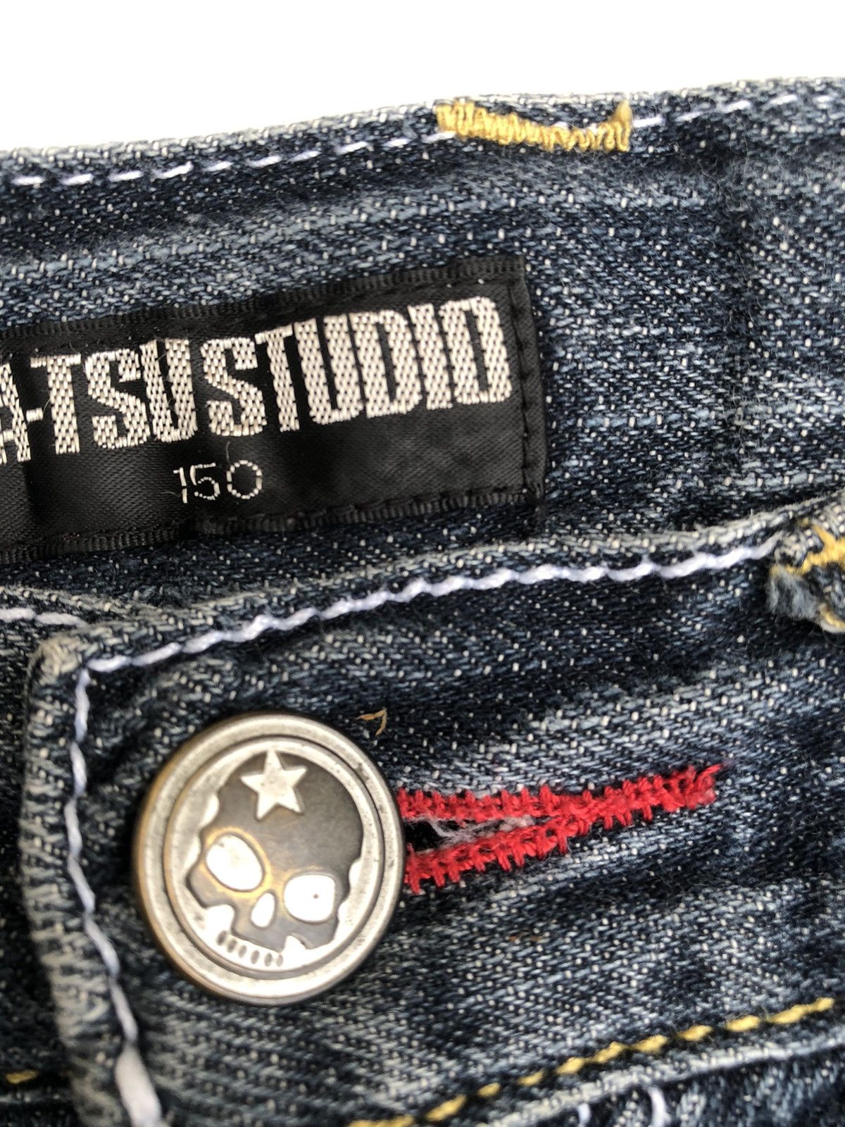 Hysteric Glamour Japanese Ba-tsu Studio Distressed Denim Jeans Size US 29 - 13 Thumbnail
