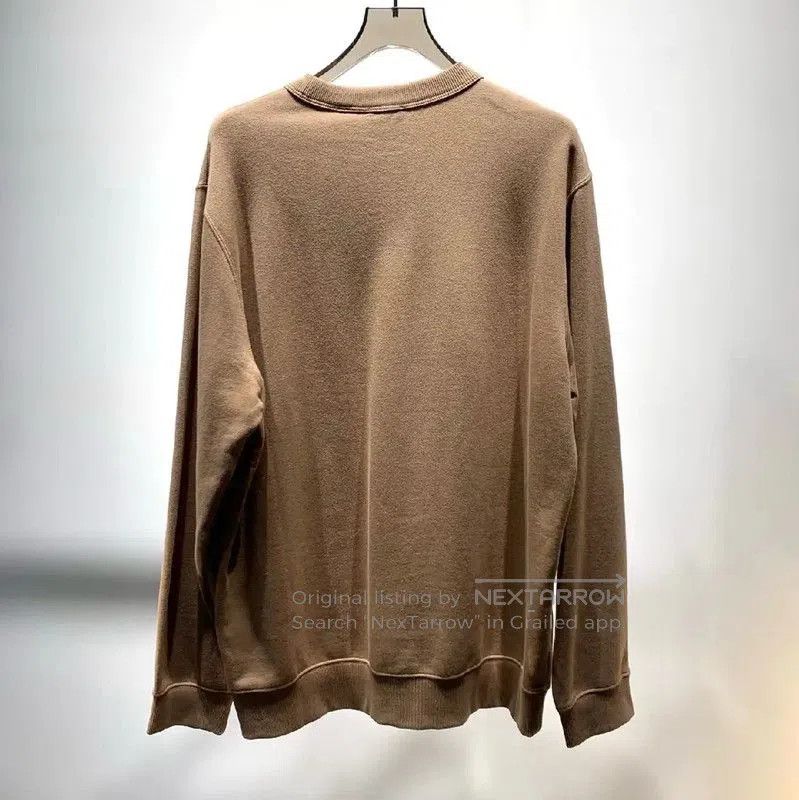 Burberry Burberry Khaki Cotton Men's Sweatshirt. Size US XL / EU 56 / 4 - 7 Thumbnail