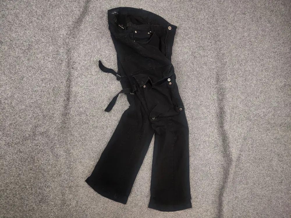 Vuja De Vuja De Japan Studio bondage flared Cargo Pants Authentic Size US 32 / EU 48 - 1 Thumbnail