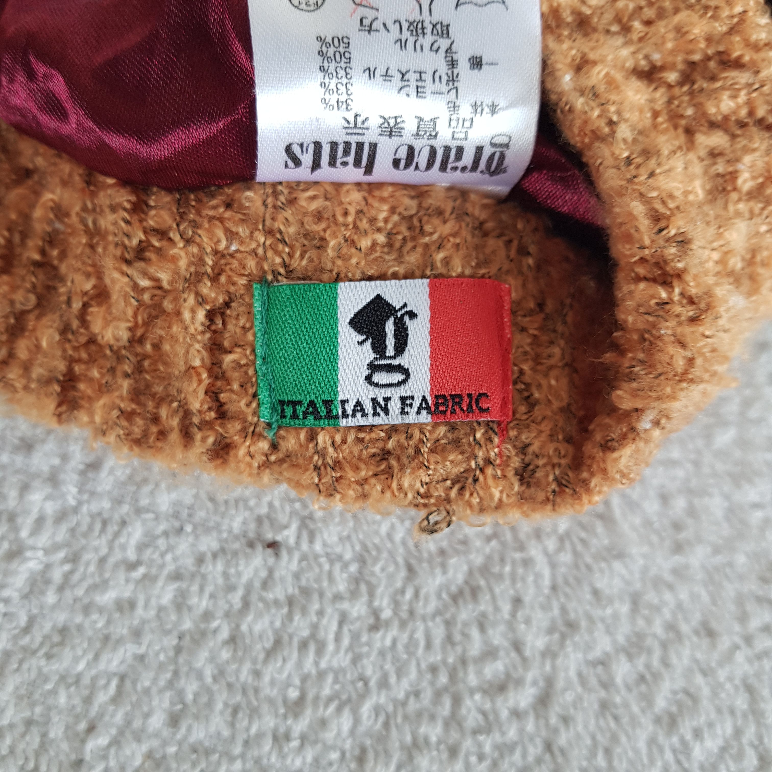 Aran Isles Knitwear × Japanese Brand × Vintage Vintage Japanese Beanie Fair Isle Ribbed Knit Snow Caps Hats Size ONE SIZE - 6 Thumbnail