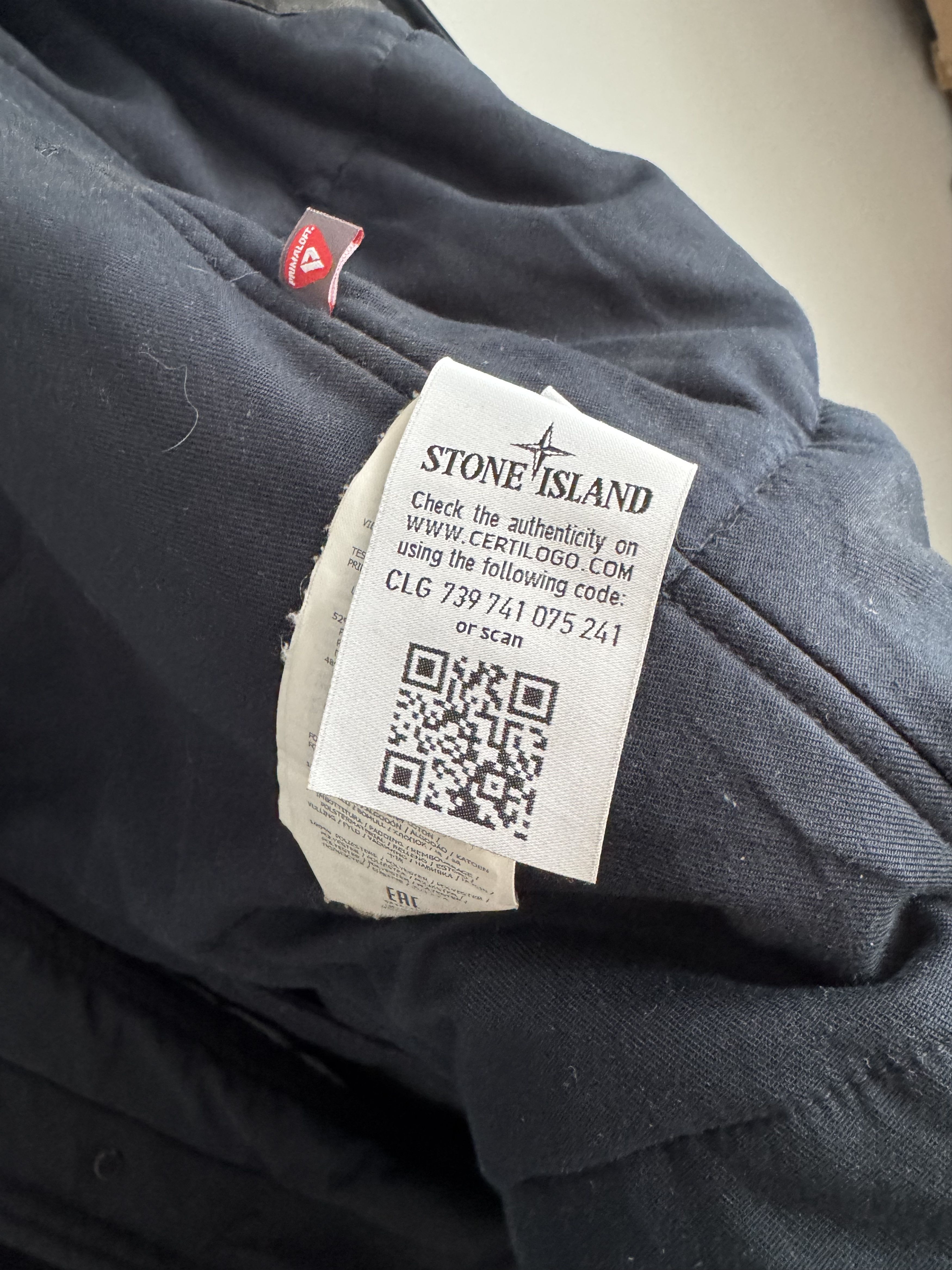Stone Island Stone Island Micro Reps Primaloft Long Coat Navy david rare Size US L / EU 52-54 / 3 - 5 Thumbnail