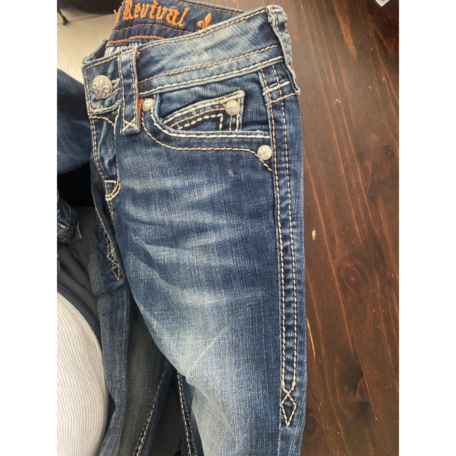 Rock Revival Rock Revival Stretch Jeans Size 25 Size 25" / US 0 / IT 36 - 9 Thumbnail