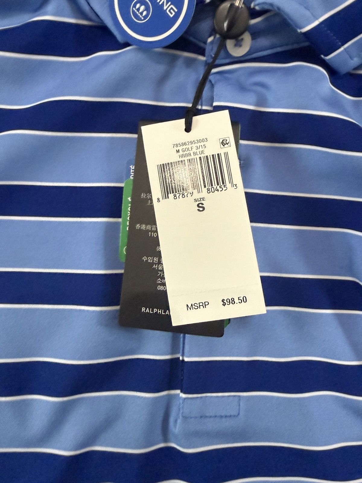RLX Ralph Lauren Ralph Lauren RLX Performance Golf polo Size US S / EU 44-46 / 1 - 4 Thumbnail