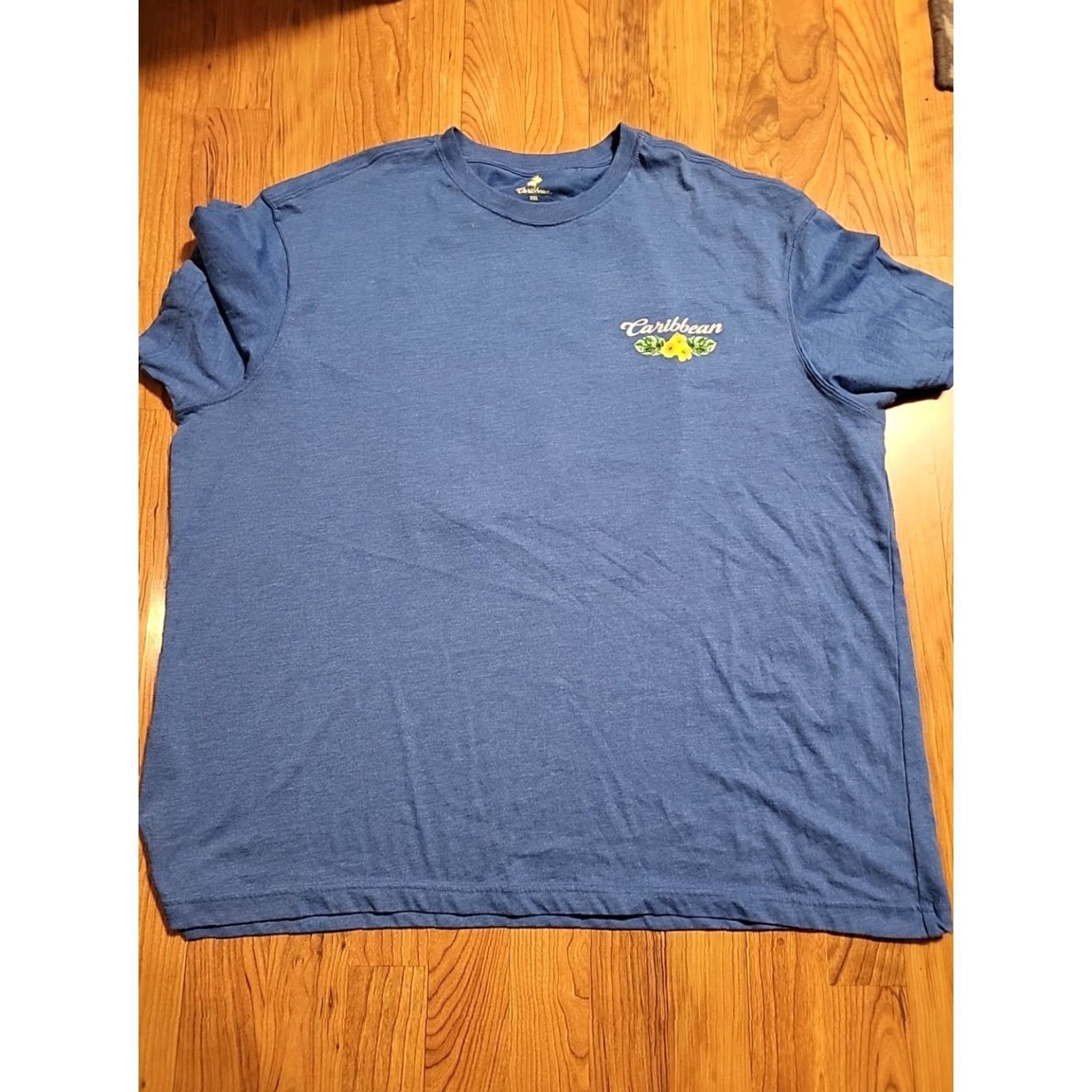Vintage VINTAGE Caribbean Your Wave Is Waiting XXL SS Blue Tshirt Surf Never Worn 52" Chest NWT Size US XXL / EU 58 / 5 - 5 Thumbnail