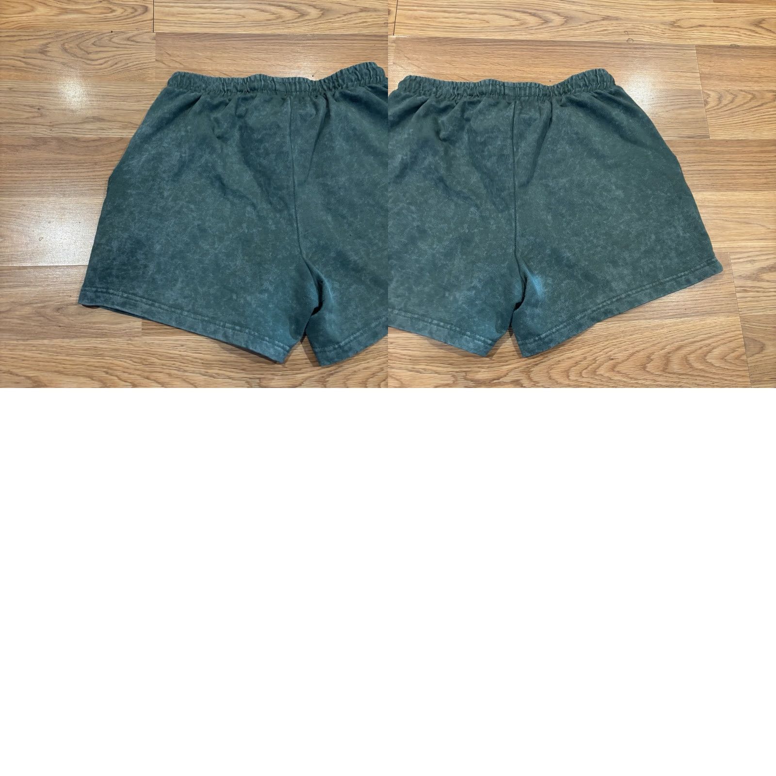 Vintage Wu-Tang Clan Green Sweat Fleece Athletic Shorts With Pockets Men’s Medium Size US 31 - 8 Thumbnail