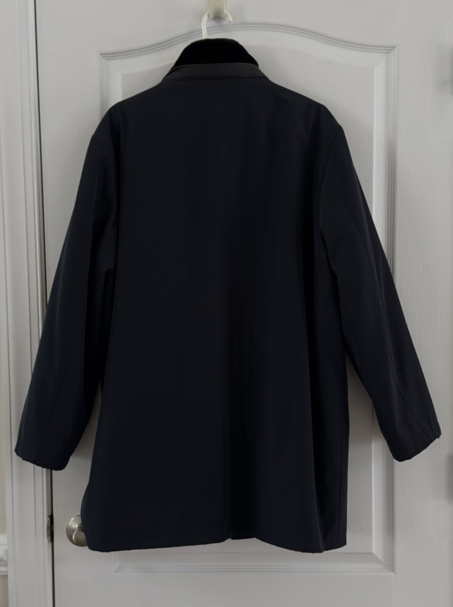 Paul Stuart Paul Stuart Black Shearling Rain Jacket Size US L / EU 52-54 / 3 - 2 Thumbnail