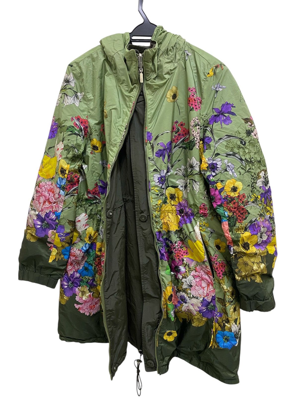 Designer × Moncler MONCLER FLORAL REVERSABLE HOODIE JACKET Size M / US 6-8 / IT 42-44 - 3 Thumbnail