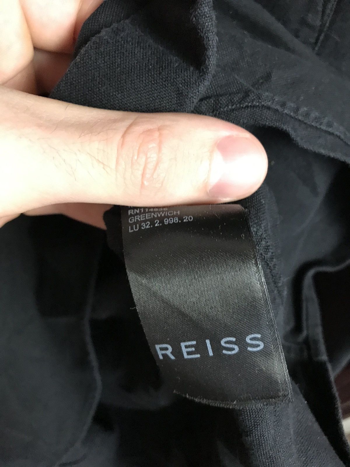 Reiss Reiss luxury streetwear shirt Size US M / EU 48-50 / 2 - 5 Thumbnail