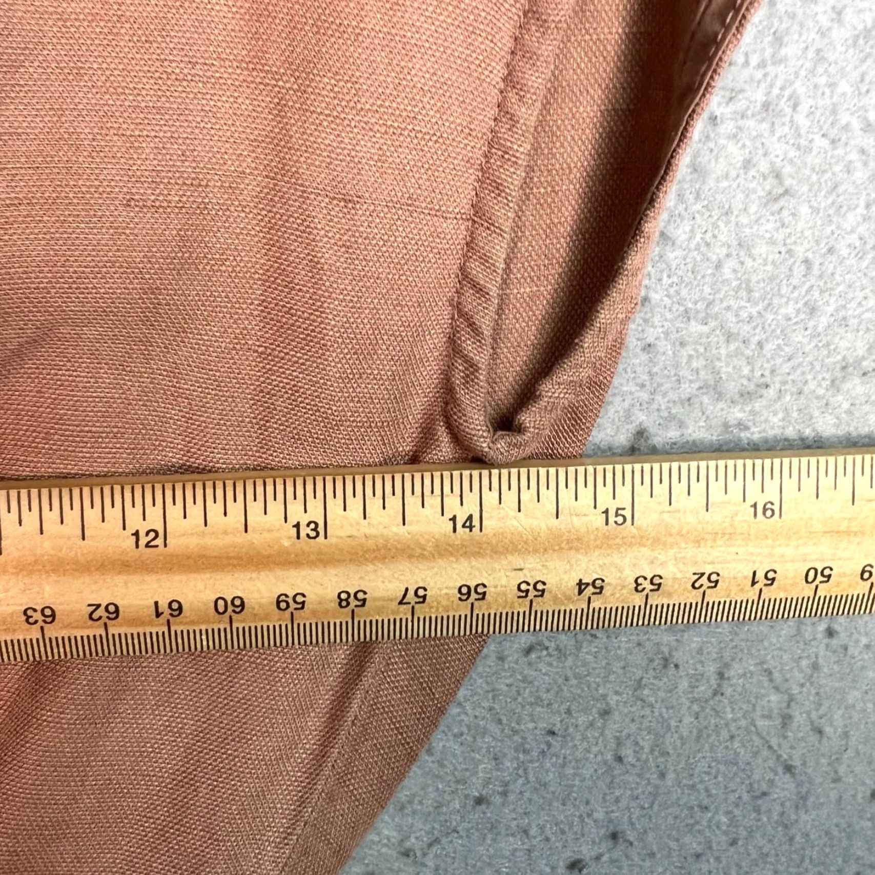 Vintage Wilfred Jumpsuit Womens 00 Brown Lyocell & Linen Blend V-Neck Size 24" / US 00 / IT 34 - 5 Thumbnail