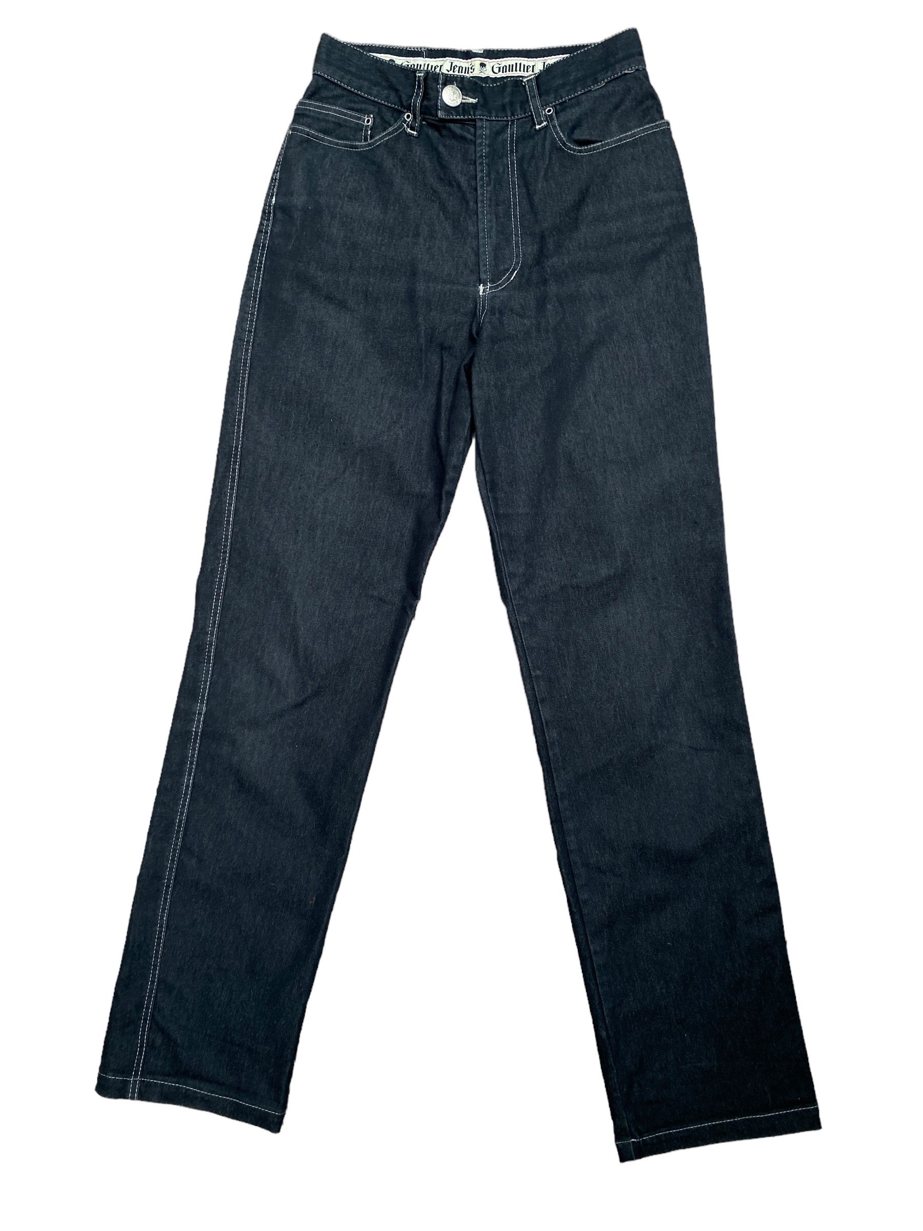 Vintage JPG Jeans Black Denim pants