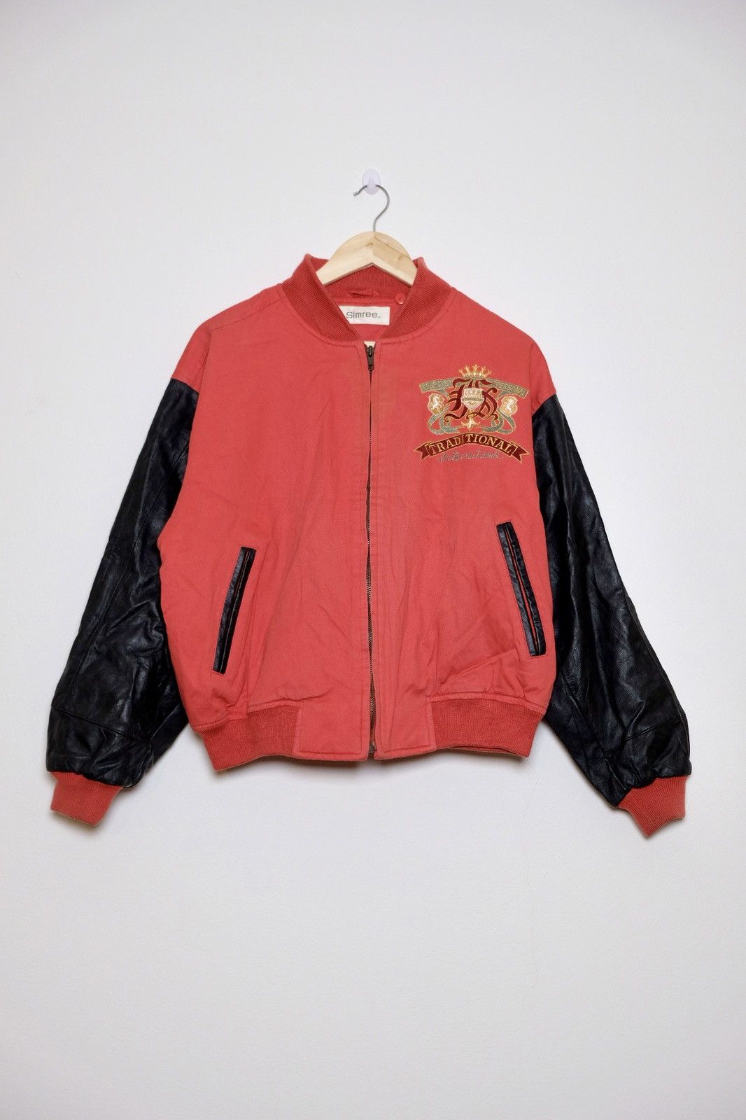 Vintage Vintage Korean varsity jacket Size US M / EU 48-50 / 2 - 1 Thumbnail