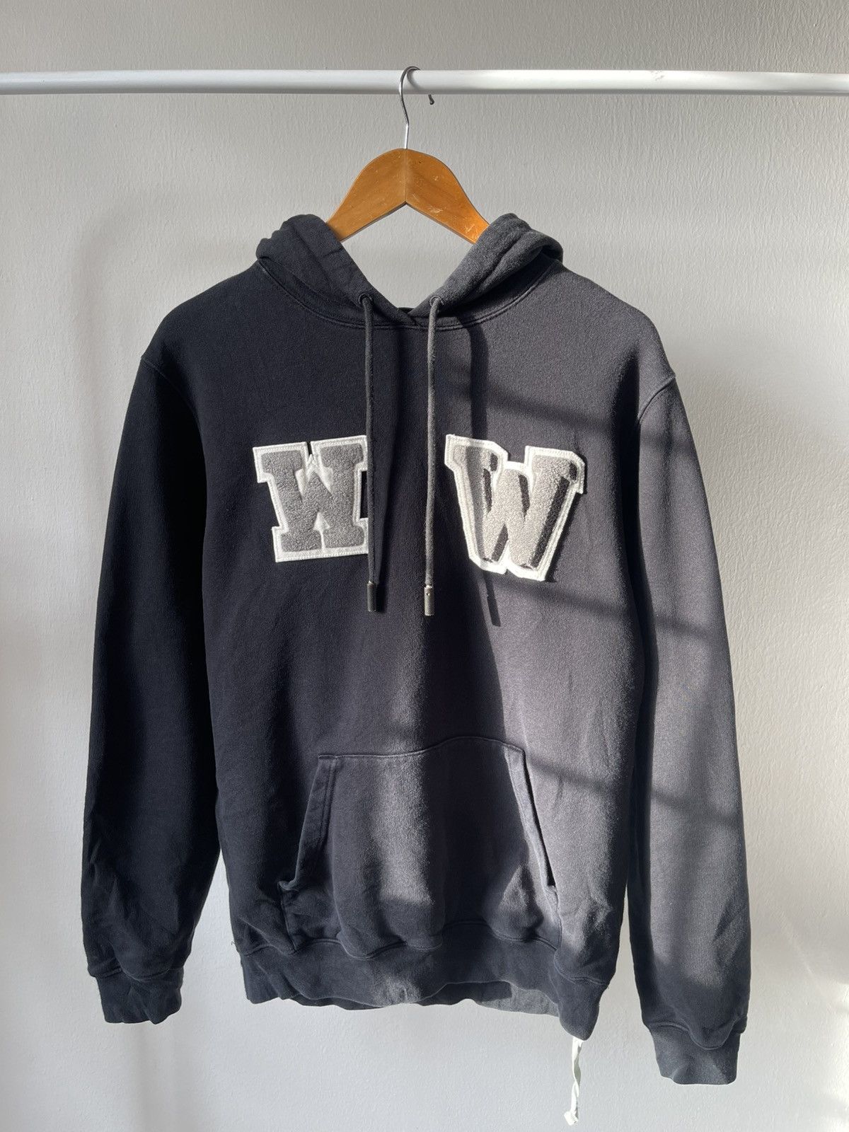 Off-White Off White Virgil Abloh 'W W' Hoodie Size US M / EU 48-50 / 2 - 2 Thumbnail