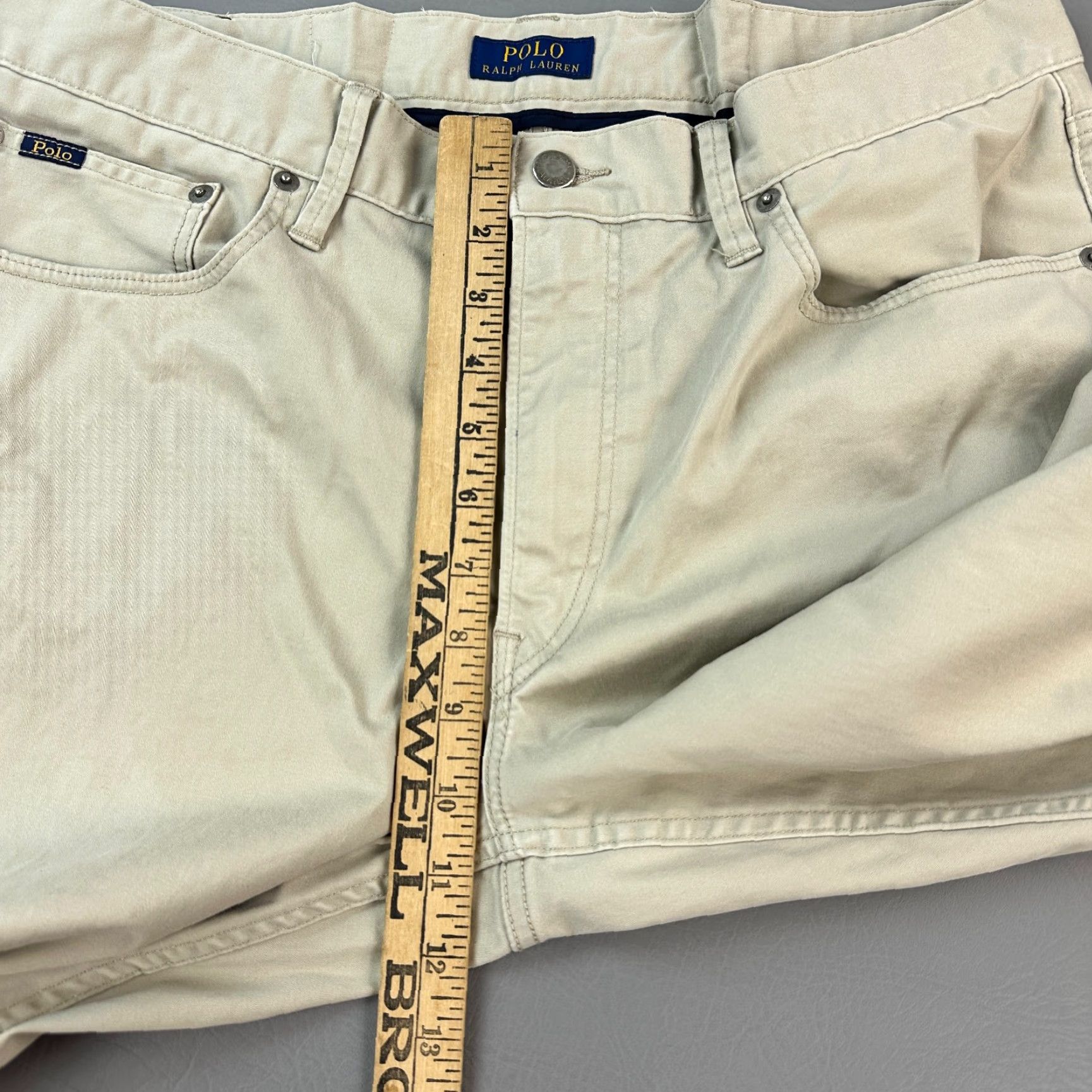 Polo Ralph Lauren Polo Ralph Lauren Pants Mens 36x32 36x30 The Prospect Straight Stretch Chino Size US M / EU 48-50 / 2 - 4 Thumbnail