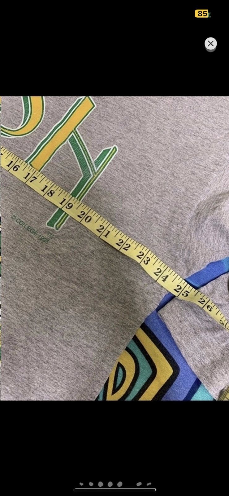 NCAA ***FINAL DROP***RARE 1995NOTRE DAME FIGHTING IRISH LNGSLV XL Size US XL / EU 56 / 4 - 10 Thumbnail