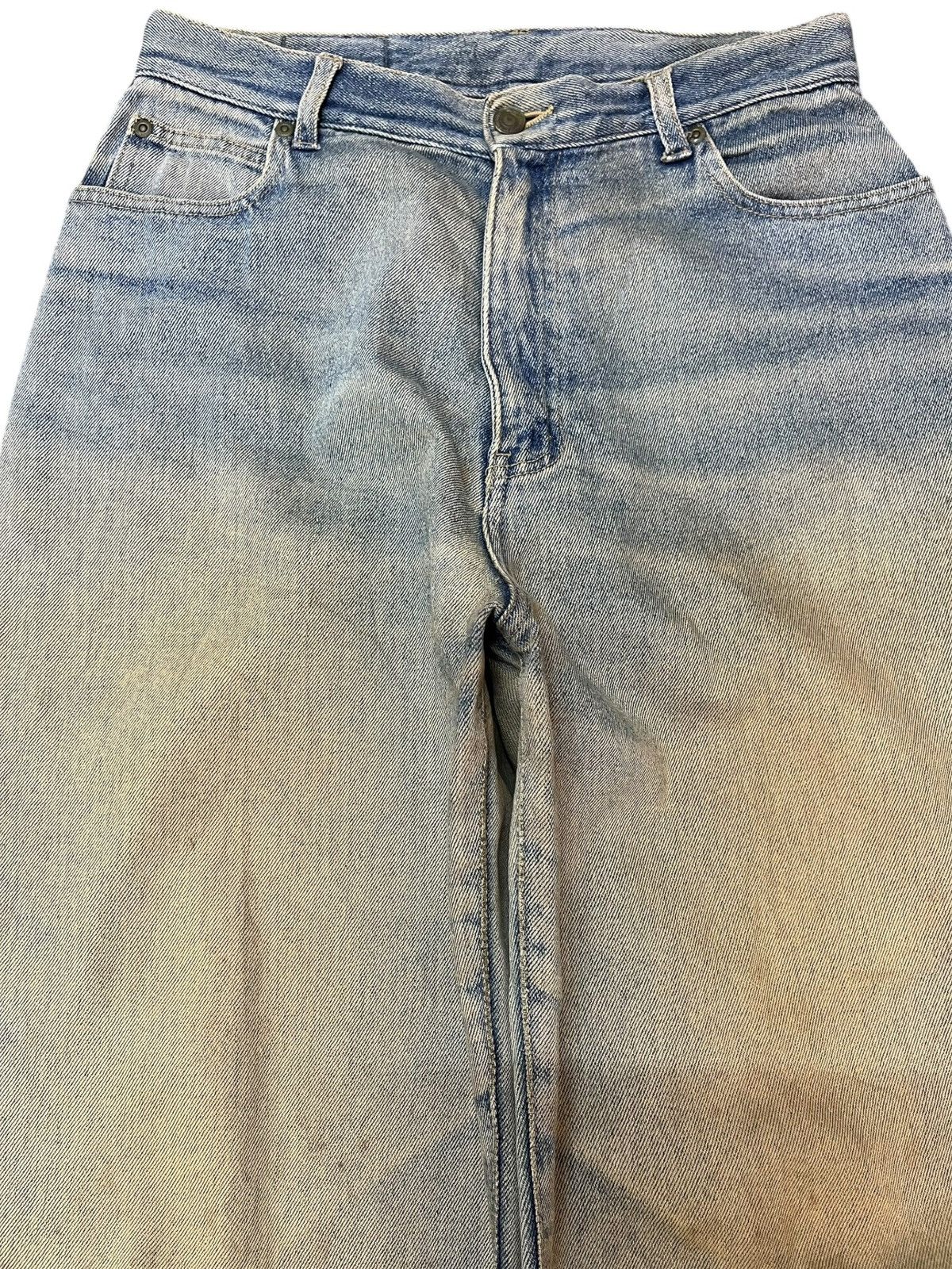 Japanese Brand Vintage Japanese Brand Baggy Loose Mudwash Denim Size US 29 - 2 Thumbnail