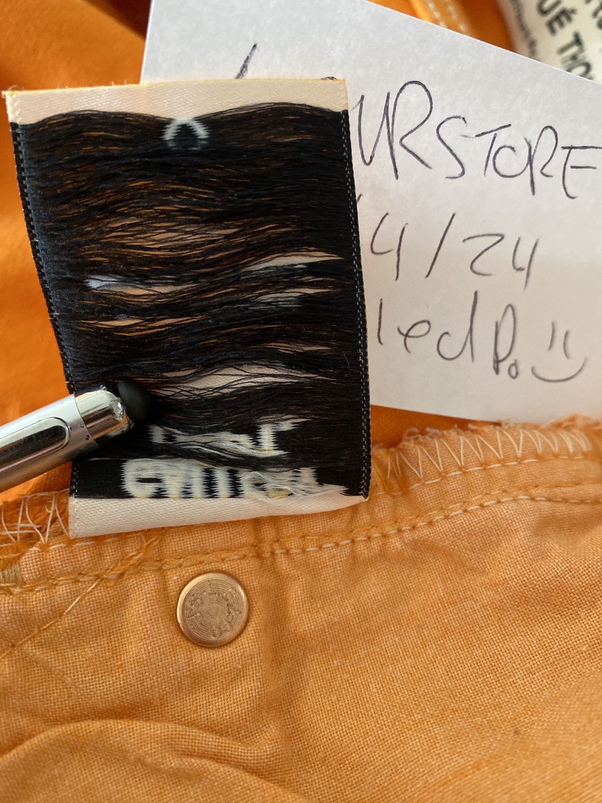 Gallery Dept. Gallery Dept Vintage Levi’s Chrome Orange LA Flare 31x32 Size US 31 - 12 Thumbnail
