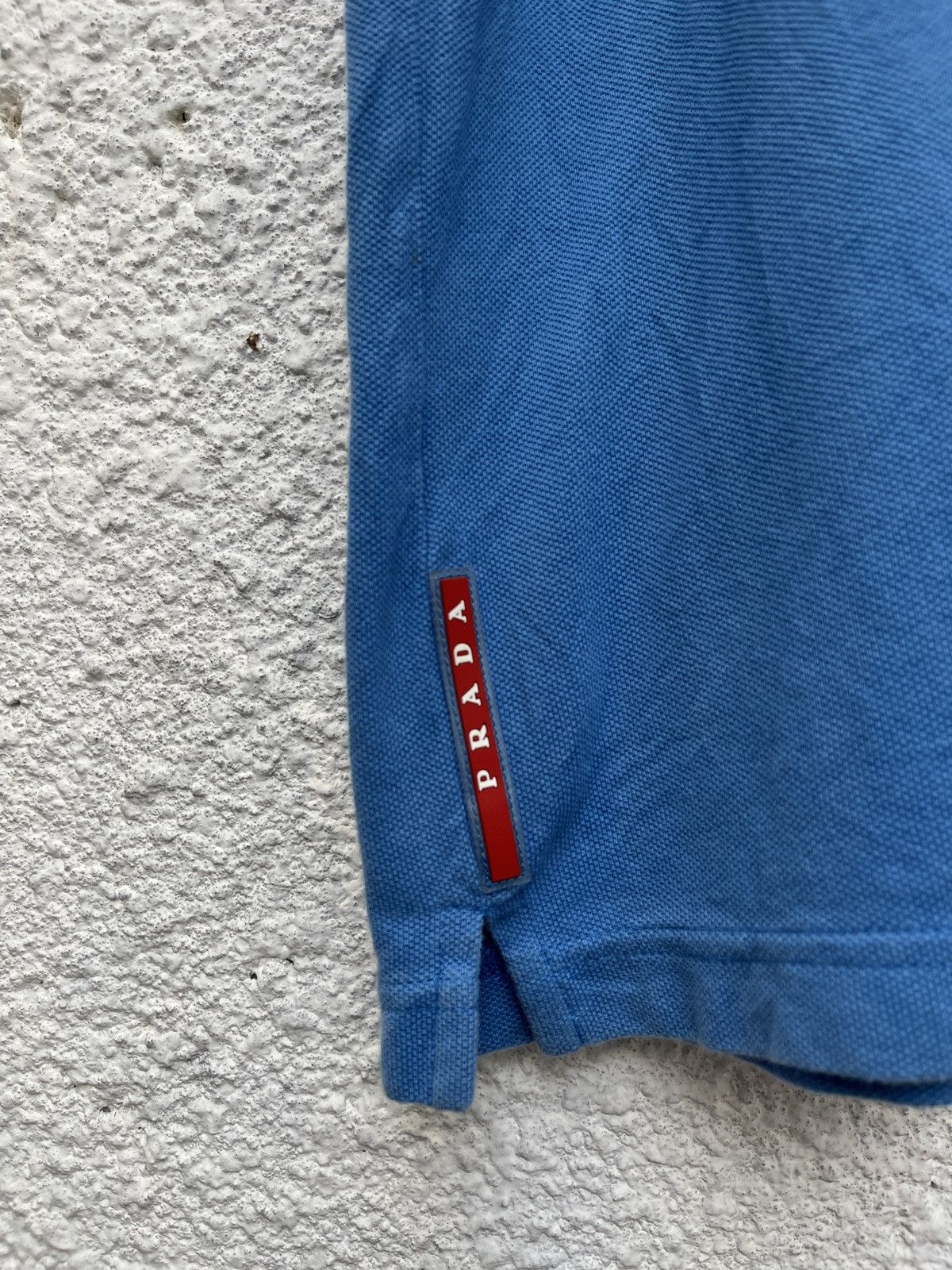 Prada Prada Sport Linea Rossa Polo Shirt Size US L / EU 52-54 / 3 - 7 Thumbnail