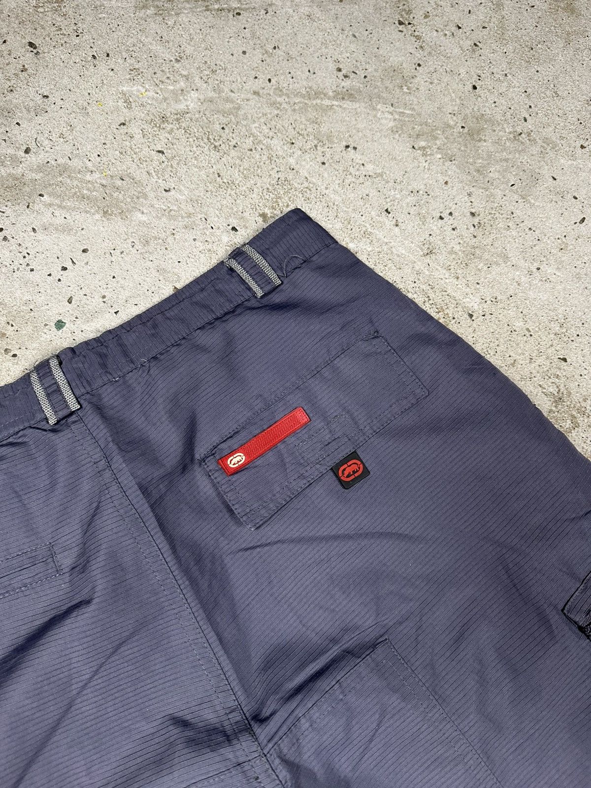 Ecko Unltd. × Vintage Vintage Y2K Ecko Unlimited Baggy Cargo Track Pants Size US 31 - 16 Thumbnail