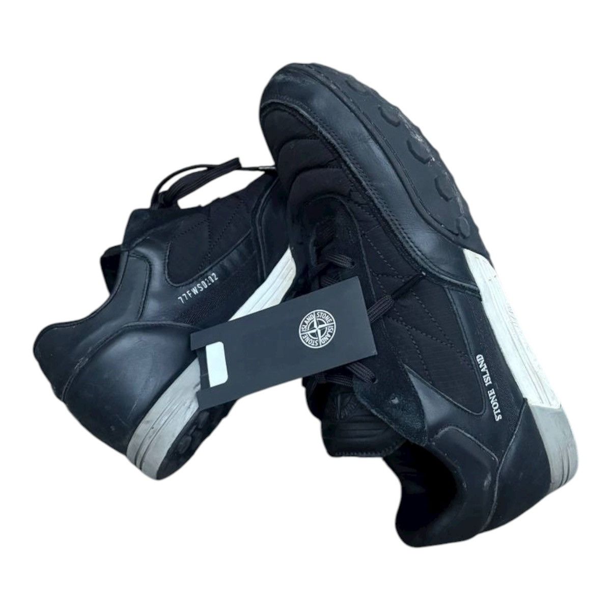 Stone Island Stone Island logo low top sneakers Size US 8 / EU 41 - 9 Thumbnail