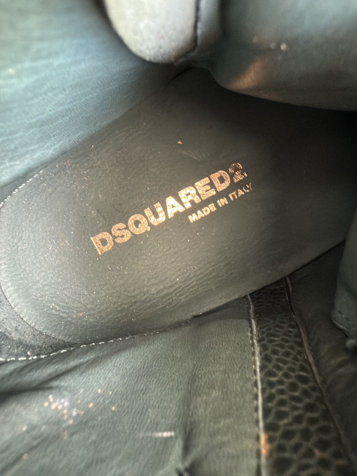 Dsquared2 🟢🔥🔥Y2k padlock strap sneaker Size US 10 / EU 43 - 15 Thumbnail