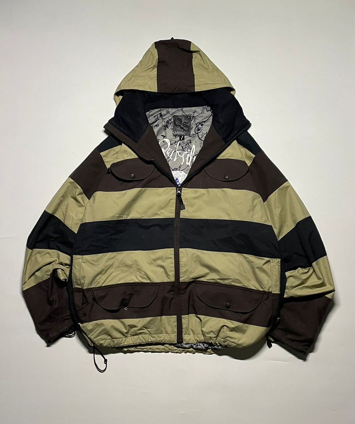 Quicksilver Outdoor QuickSilver 1969, Oceanbeach fullprint Windbreaker Size US XL / EU 56 / 4 - 12 Thumbnail