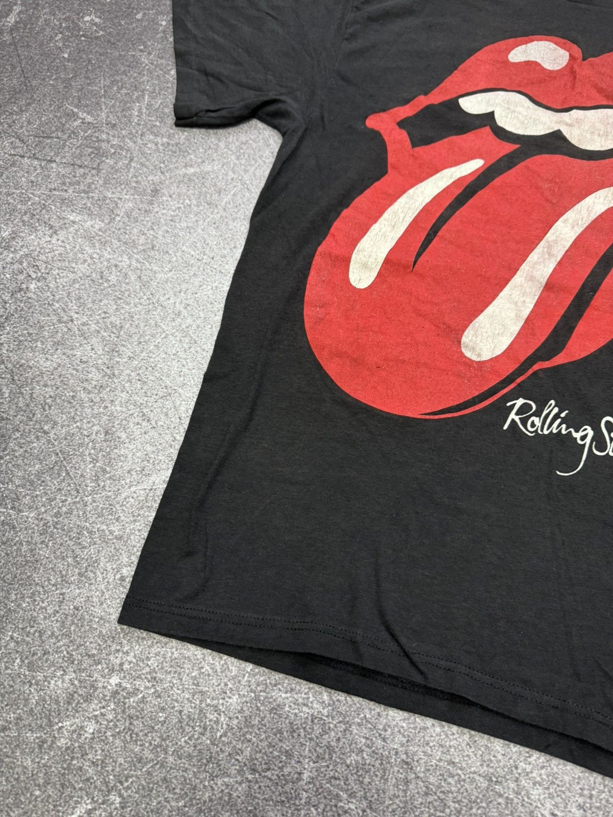 Band Tees Rolling Stones 1989 Steel Wheels Tour Concert T Shirt 50/50 Size US XL / EU 56 / 4 - 6 Thumbnail