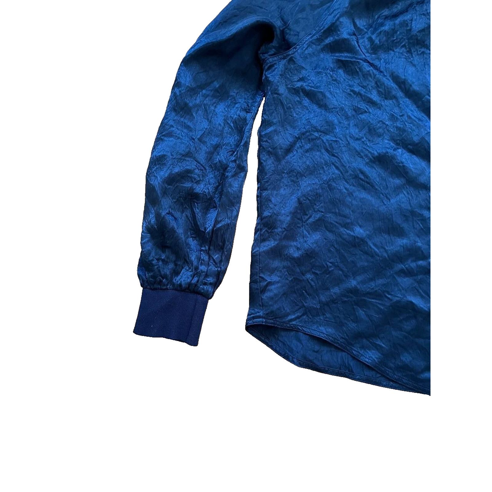 London Fog LONDON Women Blouse Long Sleeve Top Length Navy Smal A000822 Size S / US 4 / IT 40 - 5 Thumbnail