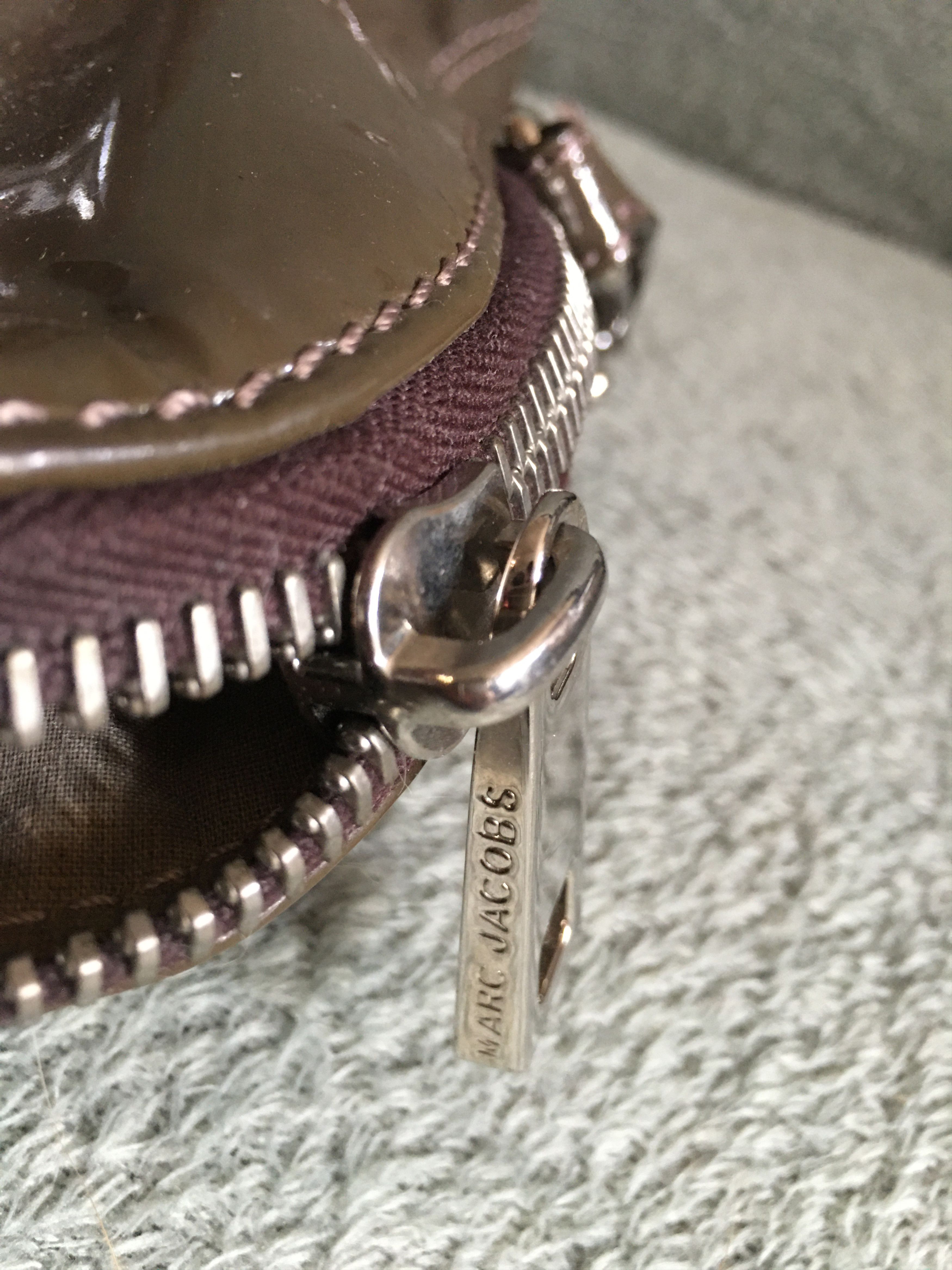 Marc Jacobs Marc Jacobs Womens Patent Leather Shoulder Bag Handbag Size ONE SIZE - 14 Thumbnail