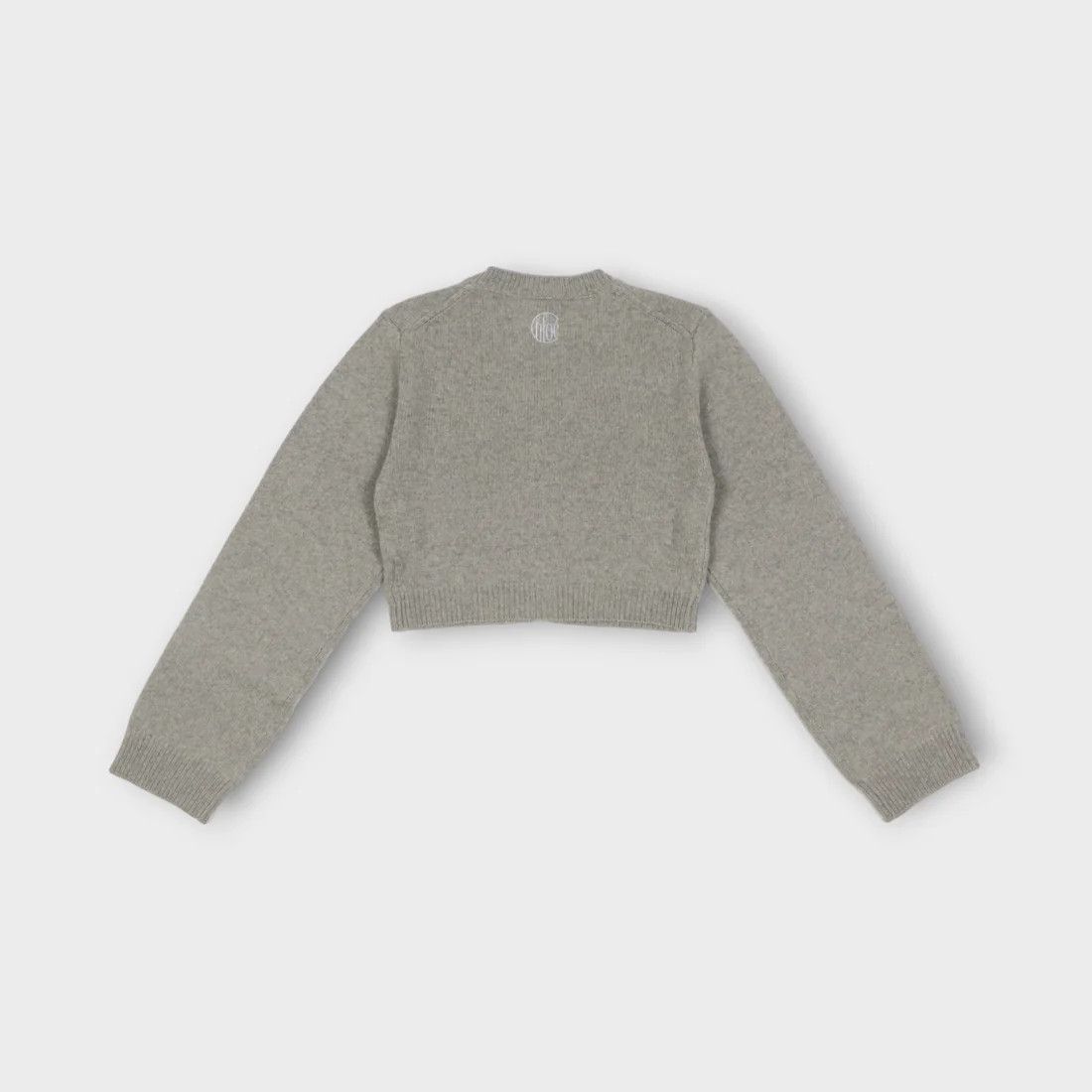 Chloe o1loc1c11025 Cotton Cardigan in Grey Size M / US 6-8 / IT 42-44 - 2 Thumbnail