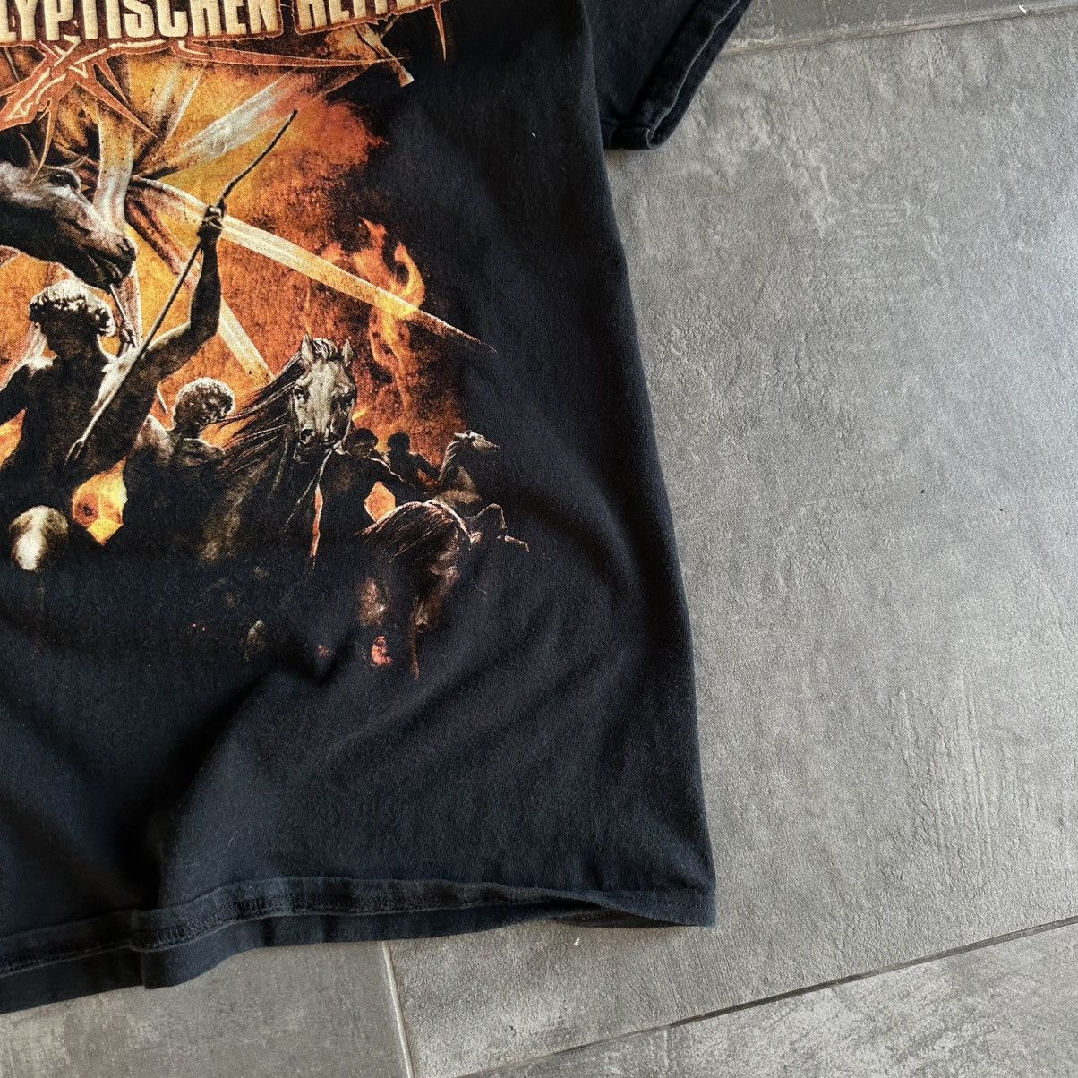 Band Tees × Japanese Brand Vintage Japan Brand Die Apokalyptischen Reiter T-shirts Band Size US M / EU 48-50 / 2 - 4 Thumbnail